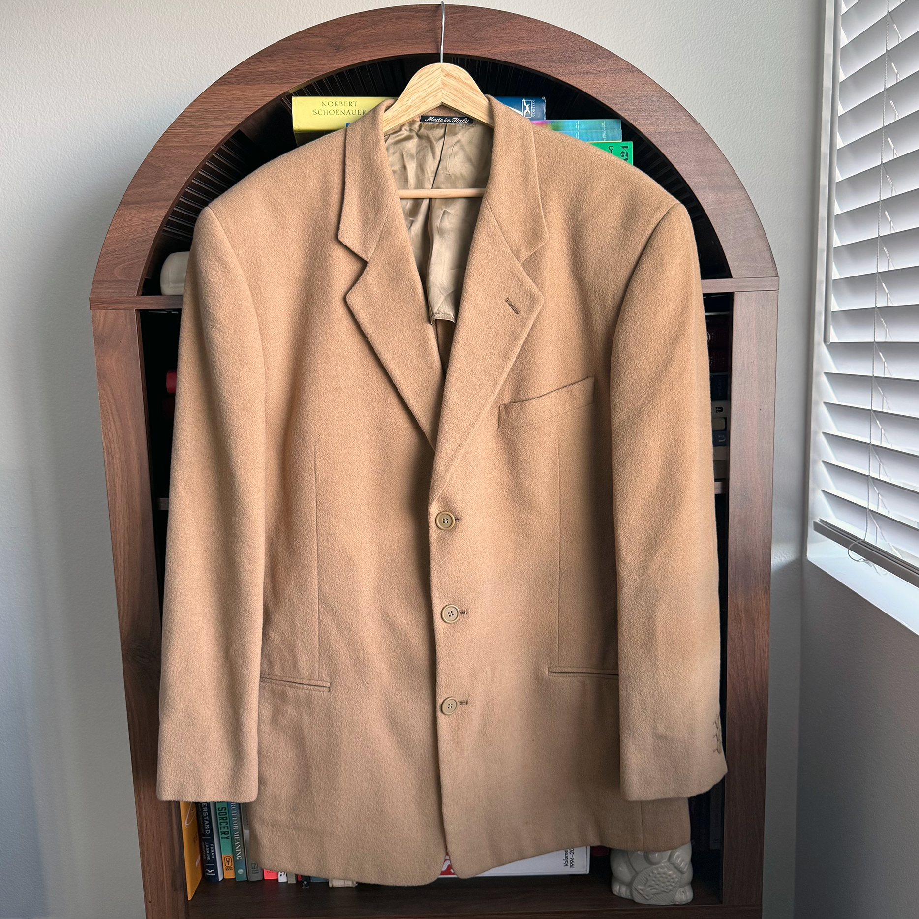 Vintage Giorgio Armani Camel Hair Blazer