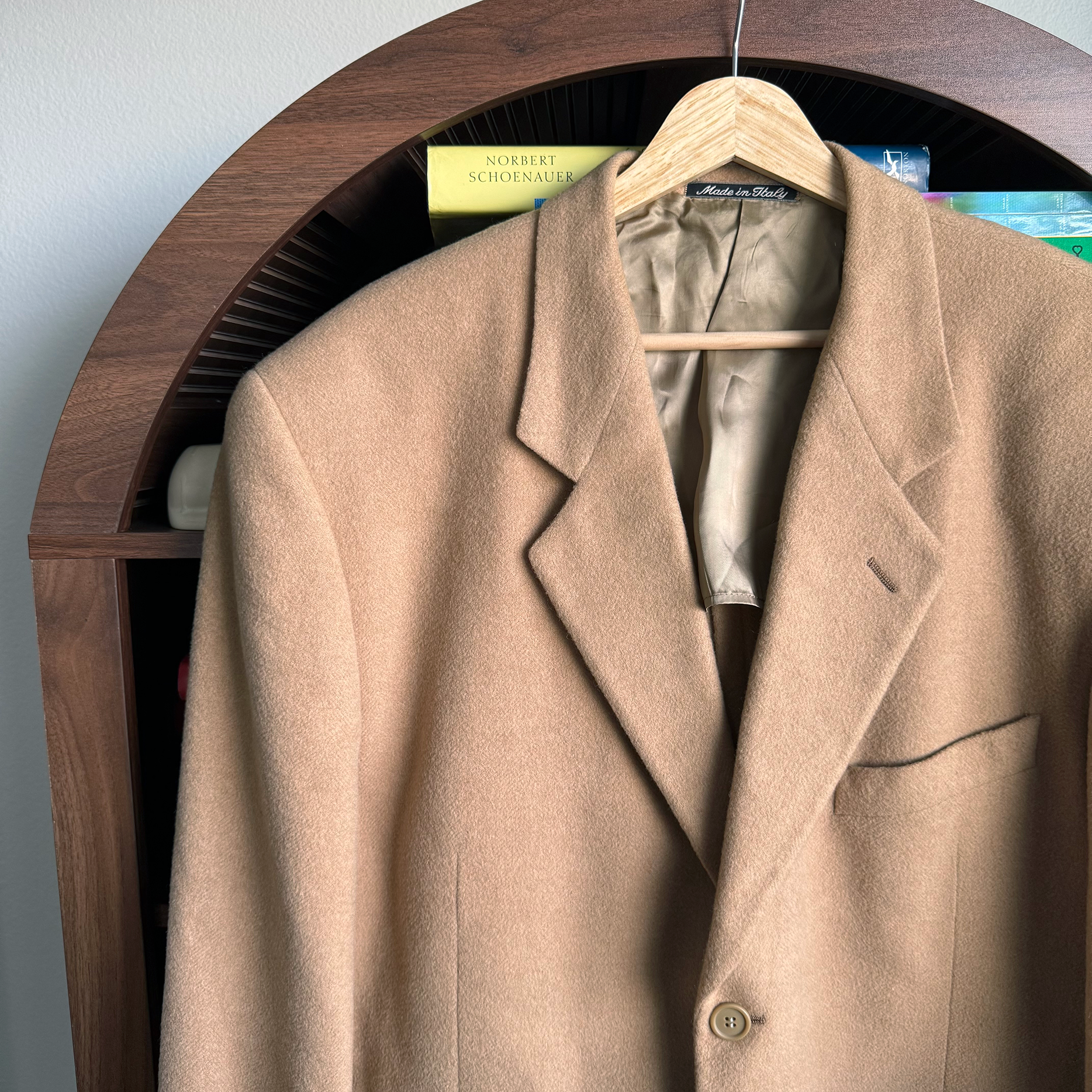 Vintage Giorgio Armani Camel Hair Blazer