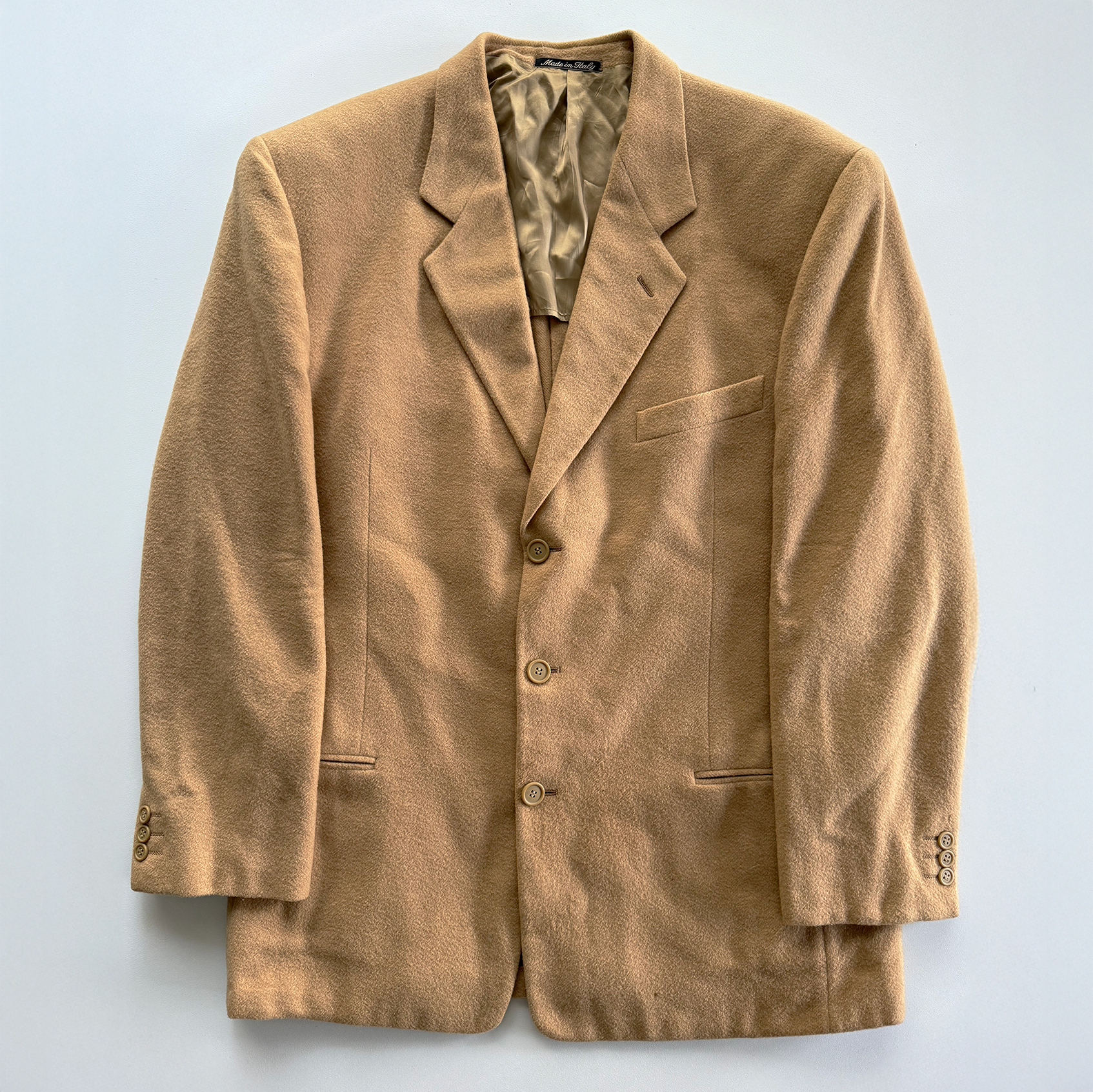 Vintage Giorgio Armani Camel Hair Blazer