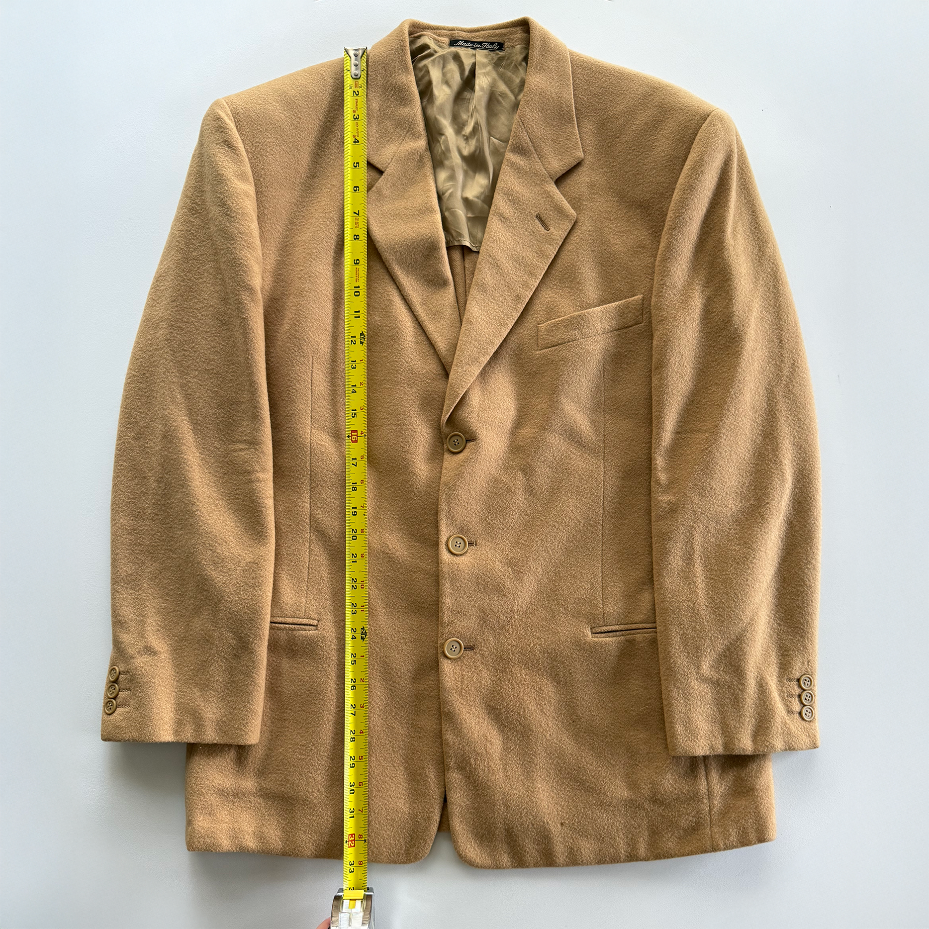 Vintage Giorgio Armani Camel Hair Blazer
