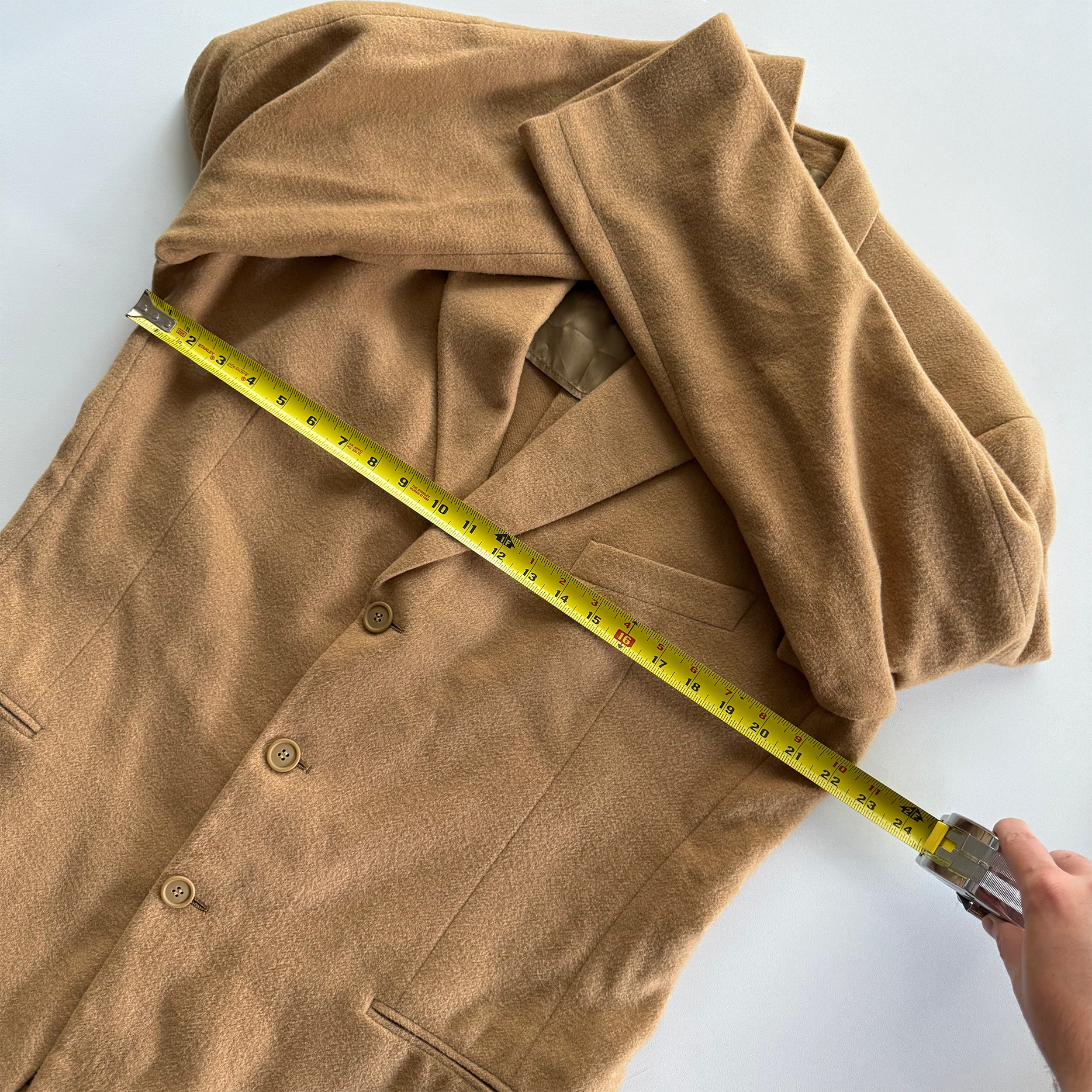 Vintage Giorgio Armani Camel Hair Blazer