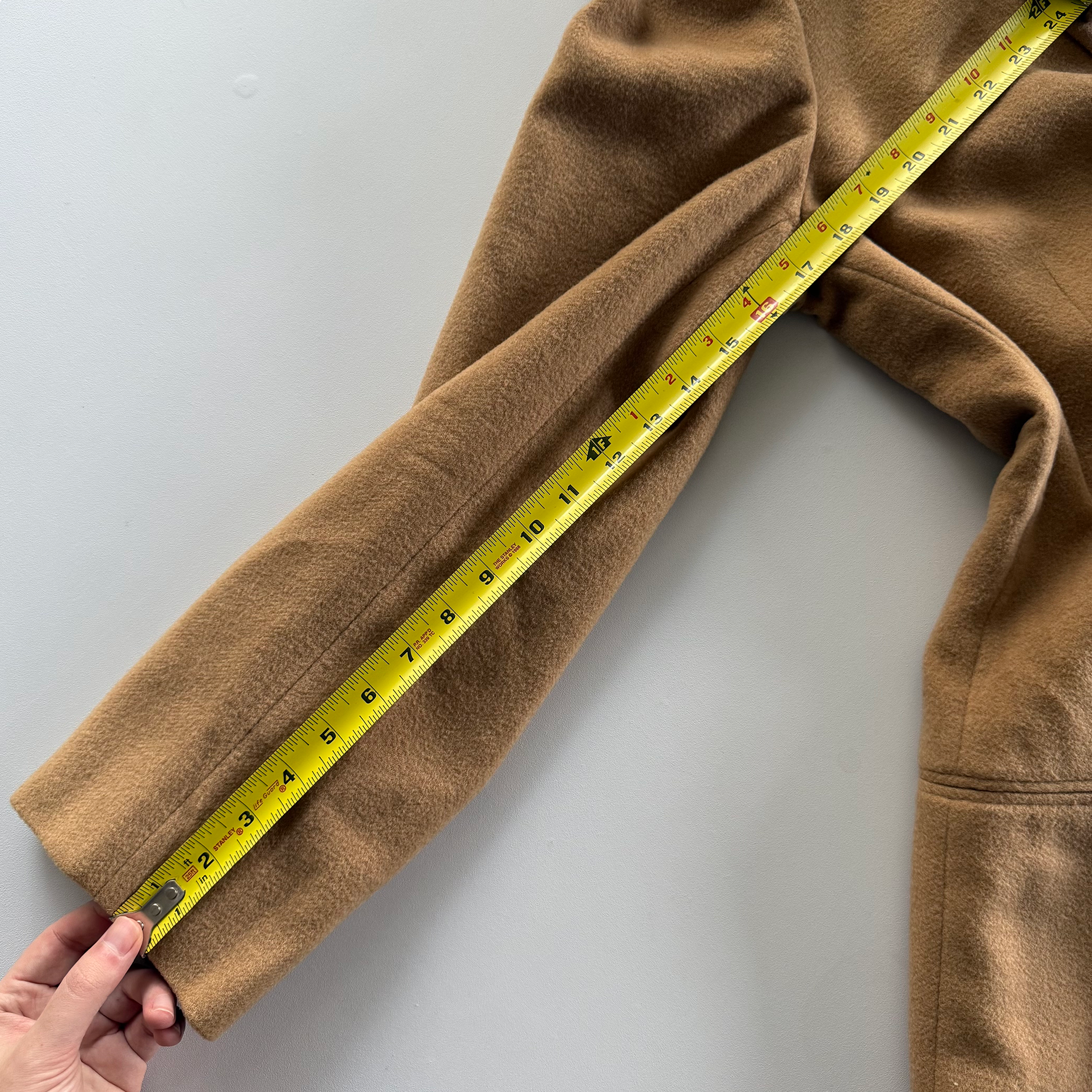 Vintage Giorgio Armani Camel Hair Blazer