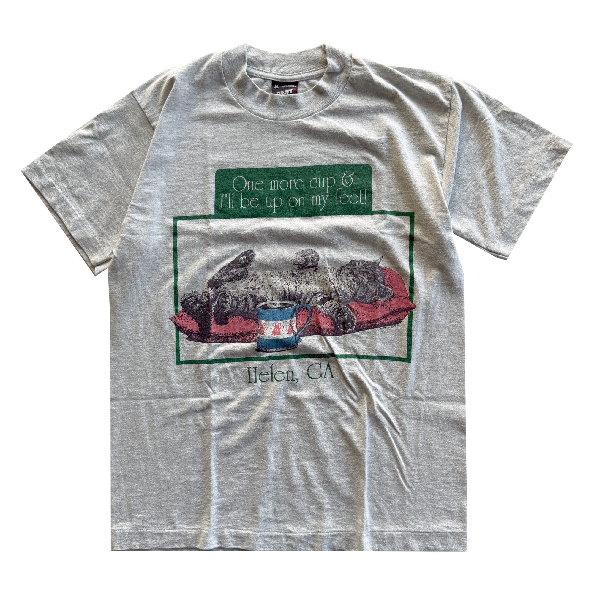 Vintage 1991 Cat Tee