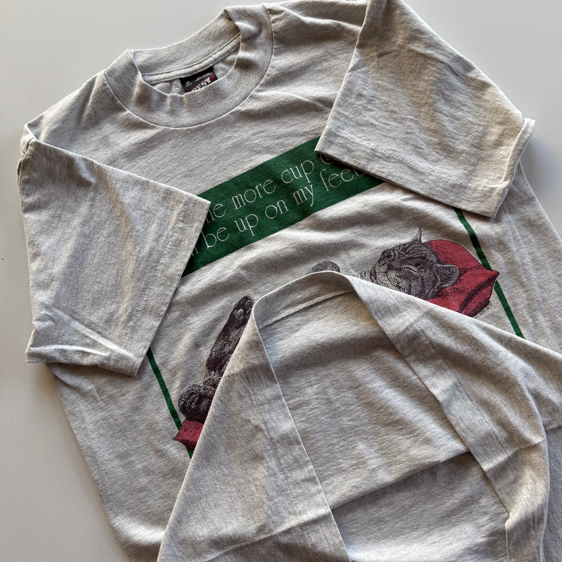 Vintage 1991 Cat Tee