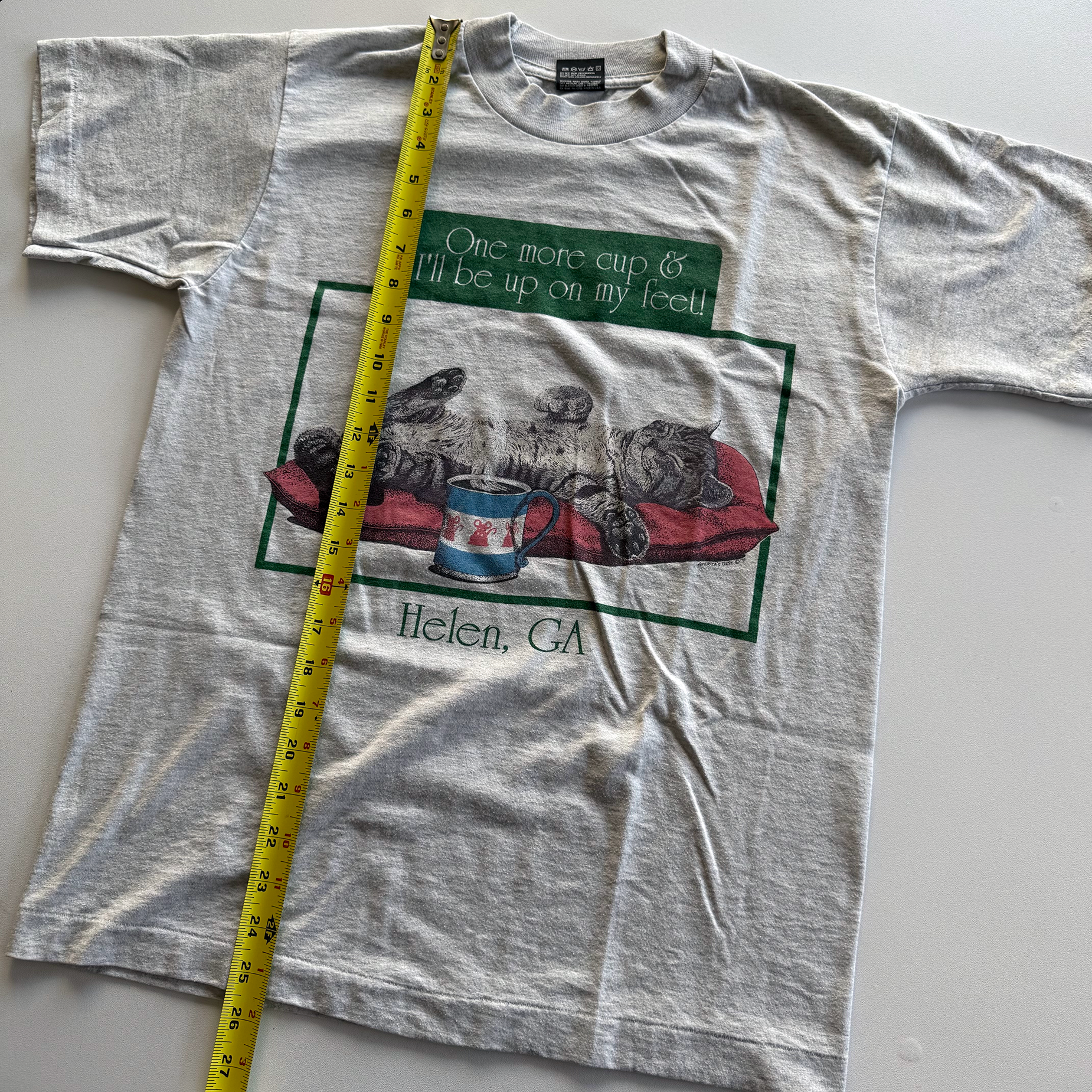 Vintage 1991 Cat Tee