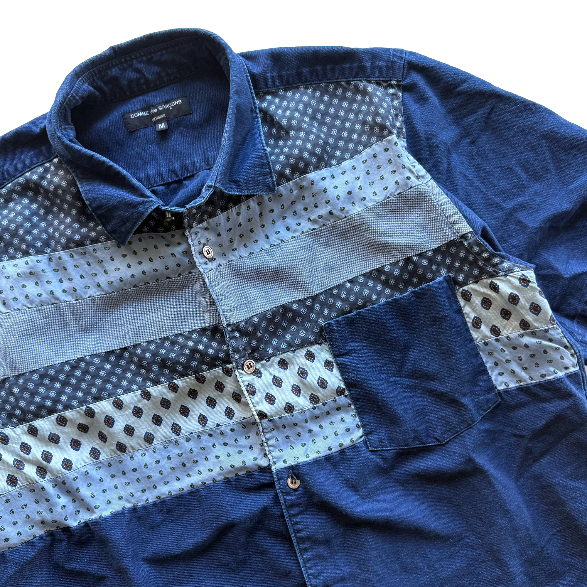 Comme des Garcons Homme FW11 Patchwork Shirt