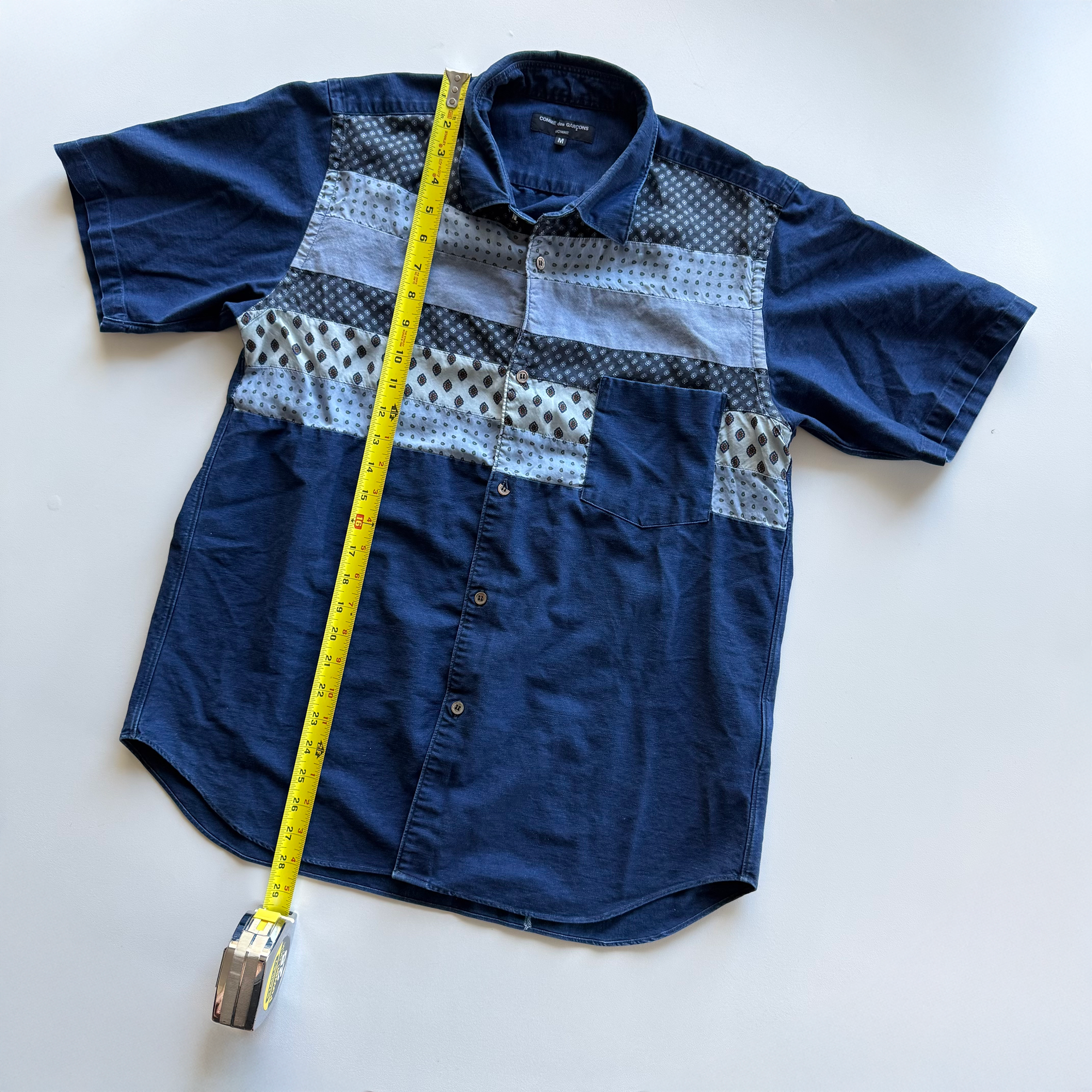 Comme des Garcons Homme FW11 Patchwork Shirt