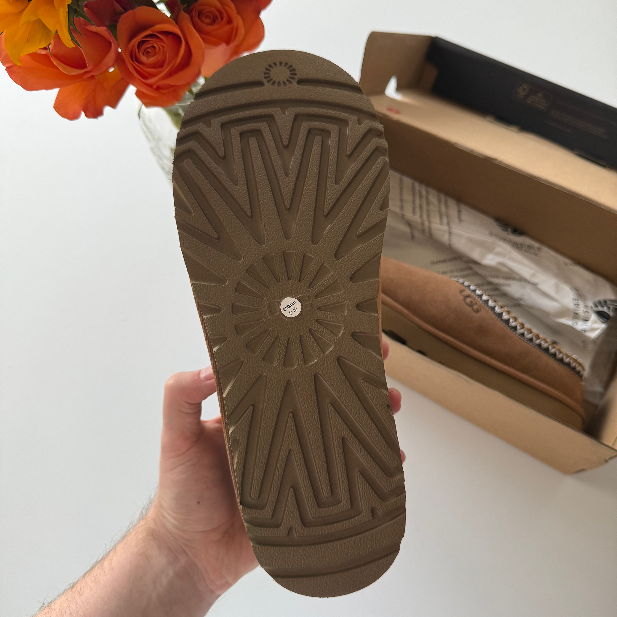 UGG Tasman Slipper 'Chestnut' (Size 8)