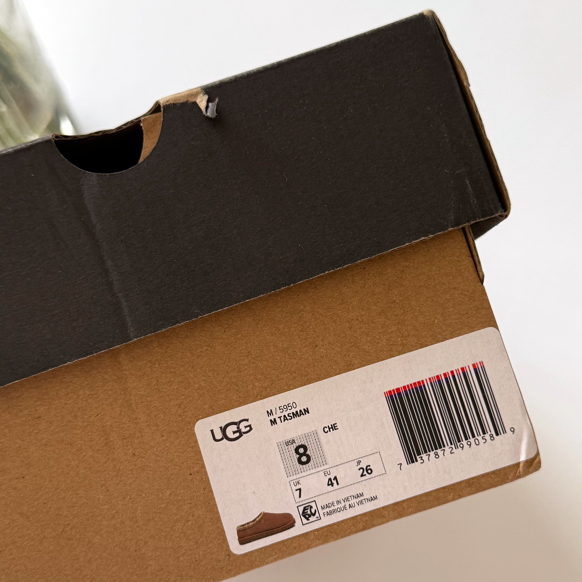 UGG Tasman Slipper 'Chestnut' (Size 8)