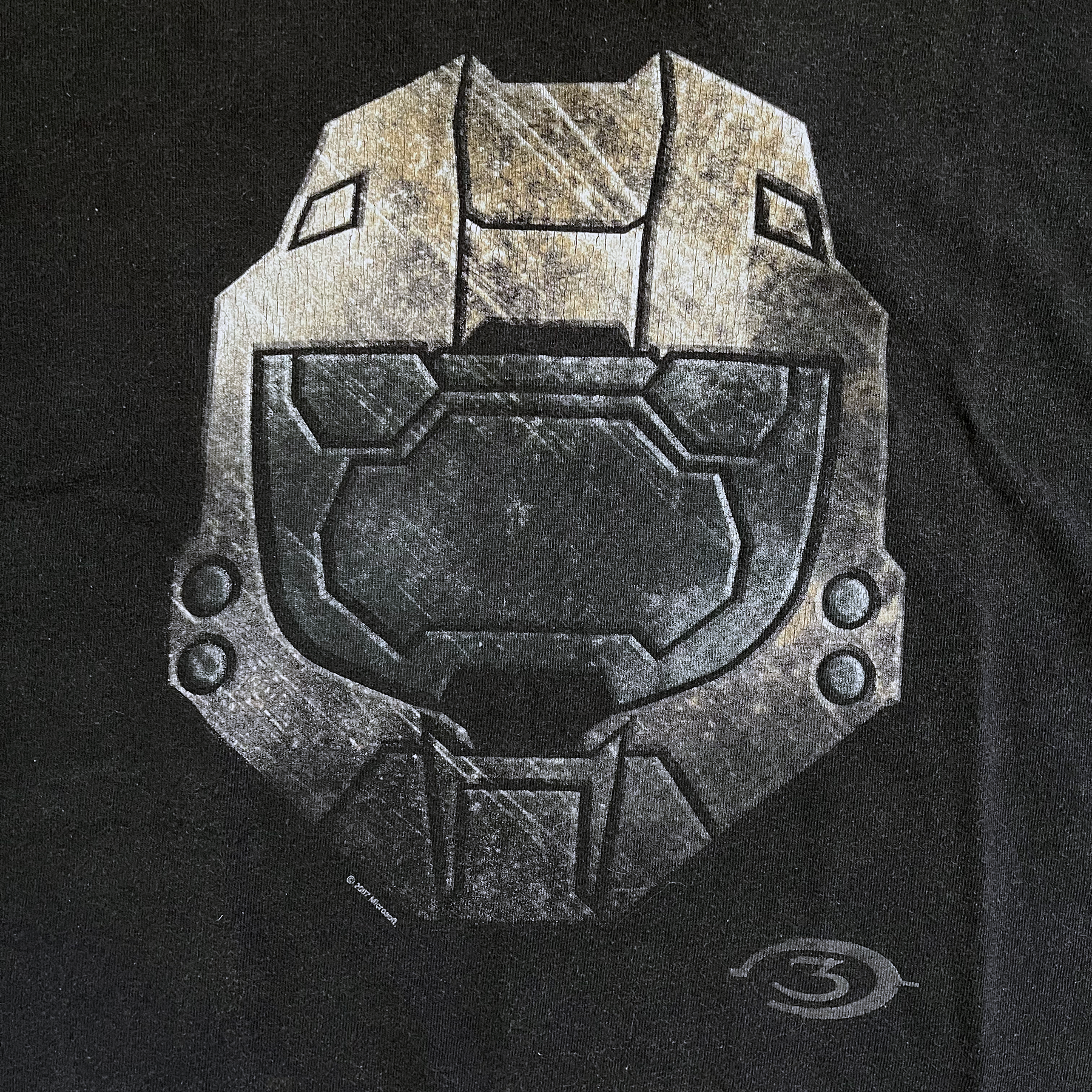 Vintage 2007 Halo 3 "Master Chief" Promo Tee