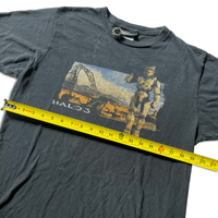 Vintage 2007 Halo 3 Master Chief Logo Tee