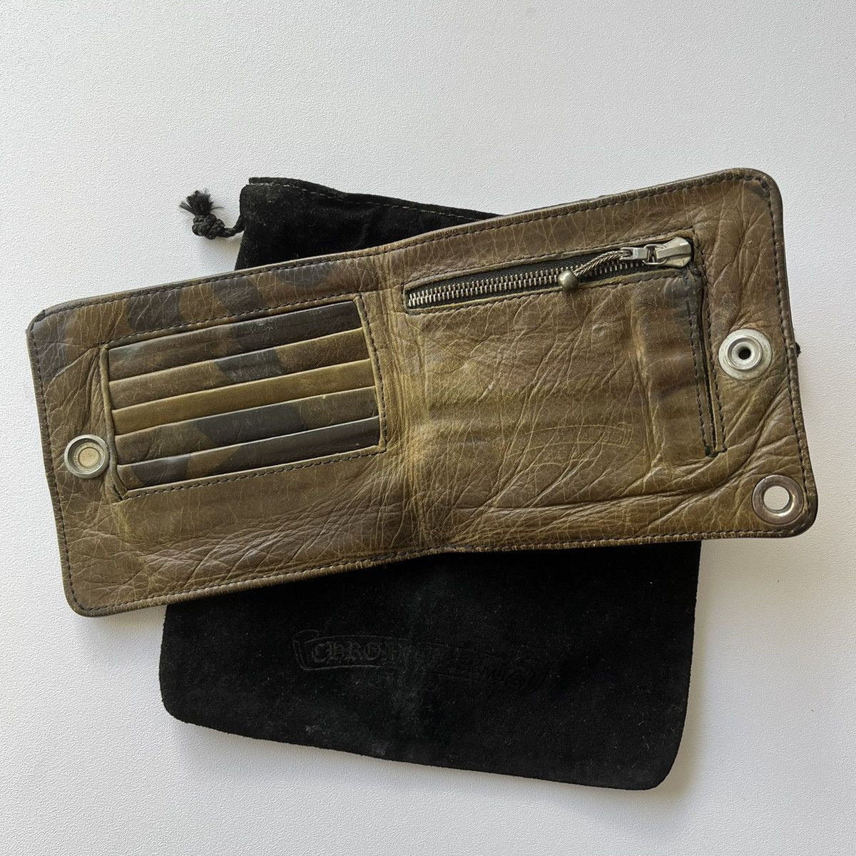 Chrome Hearts 2010s Camo Wallet