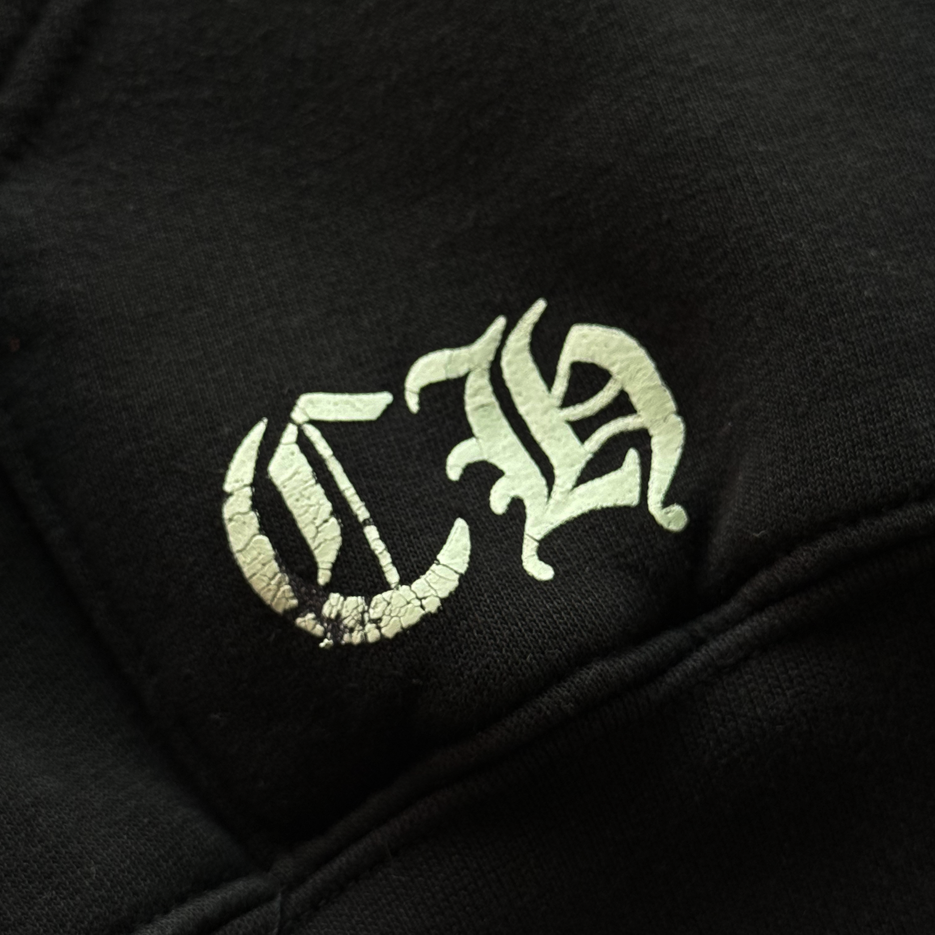 Chrome Hearts Thermal Zip Up Star Hoodie Sweatshirt