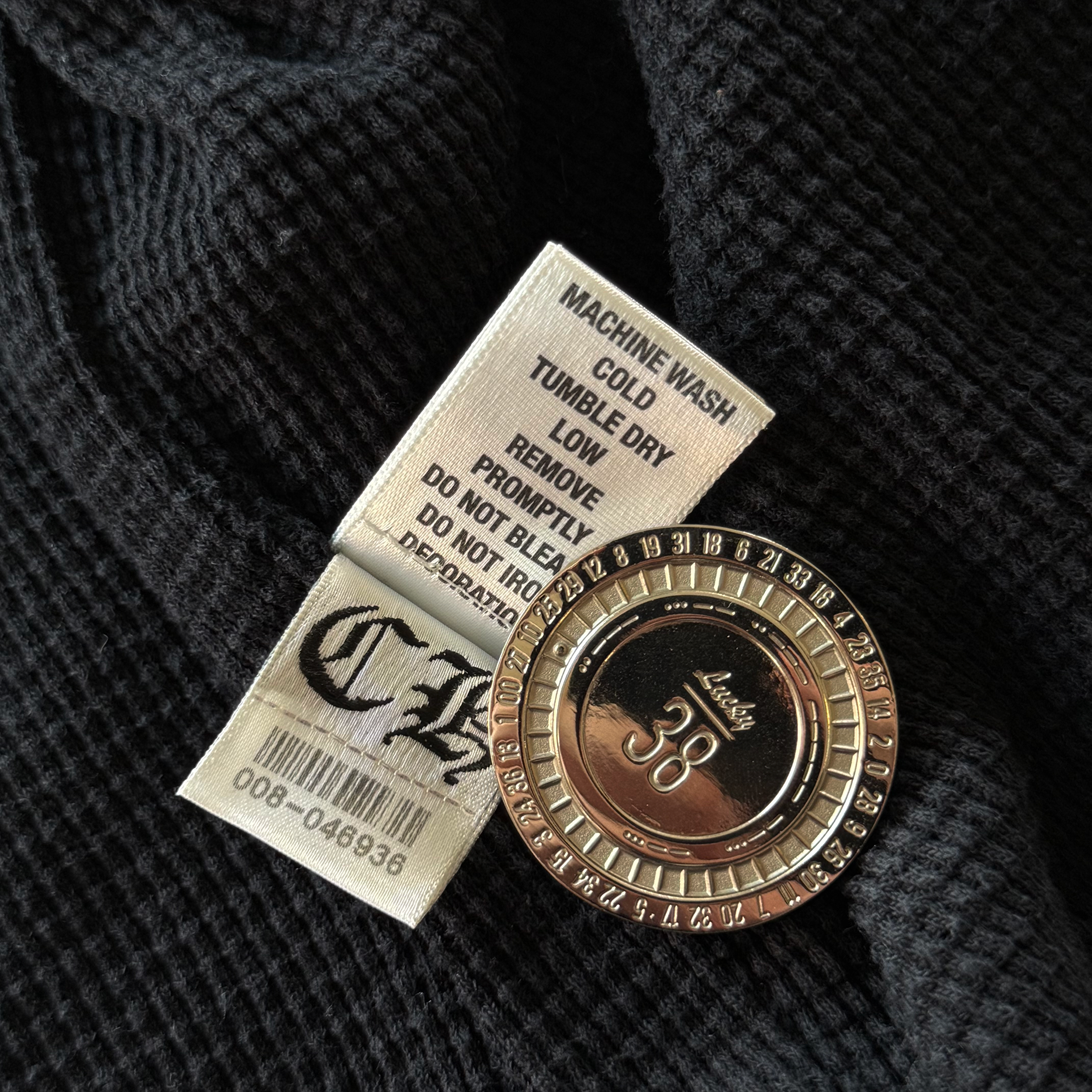 Chrome Hearts Thermal Zip Up Star Hoodie Sweatshirt