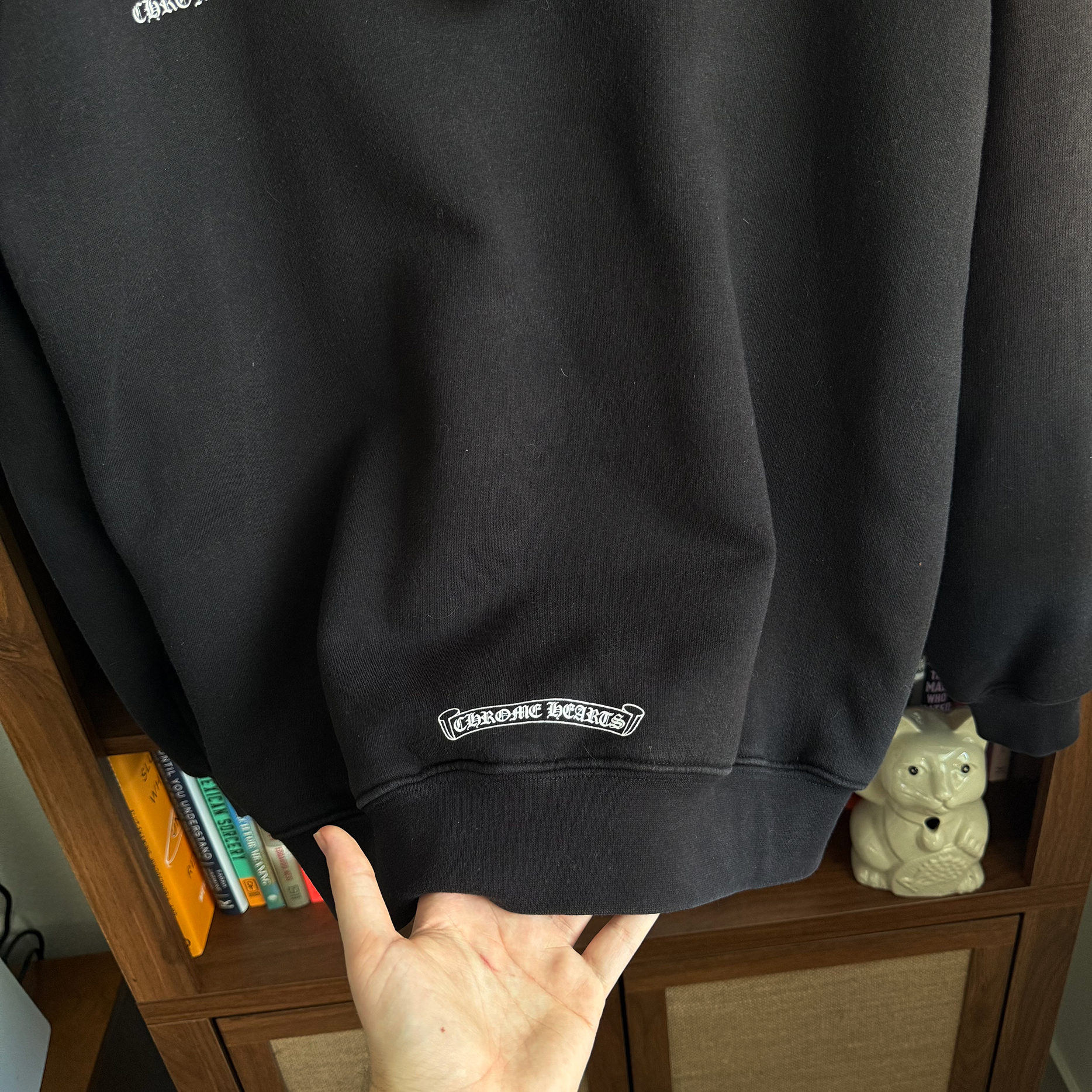 Chrome Hearts Thermal Zip Up Star Hoodie Sweatshirt