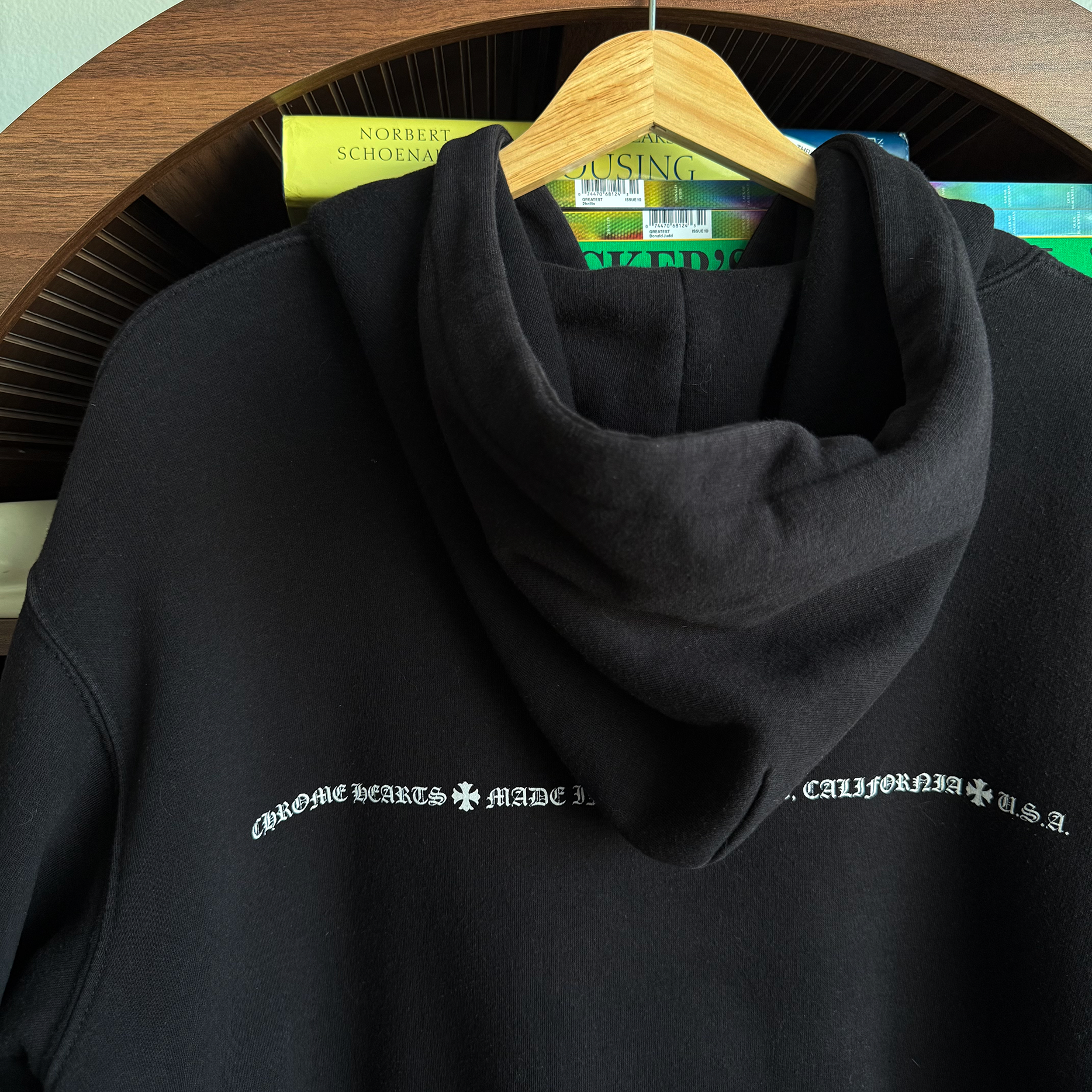 Chrome Hearts Thermal Zip Up Star Hoodie Sweatshirt