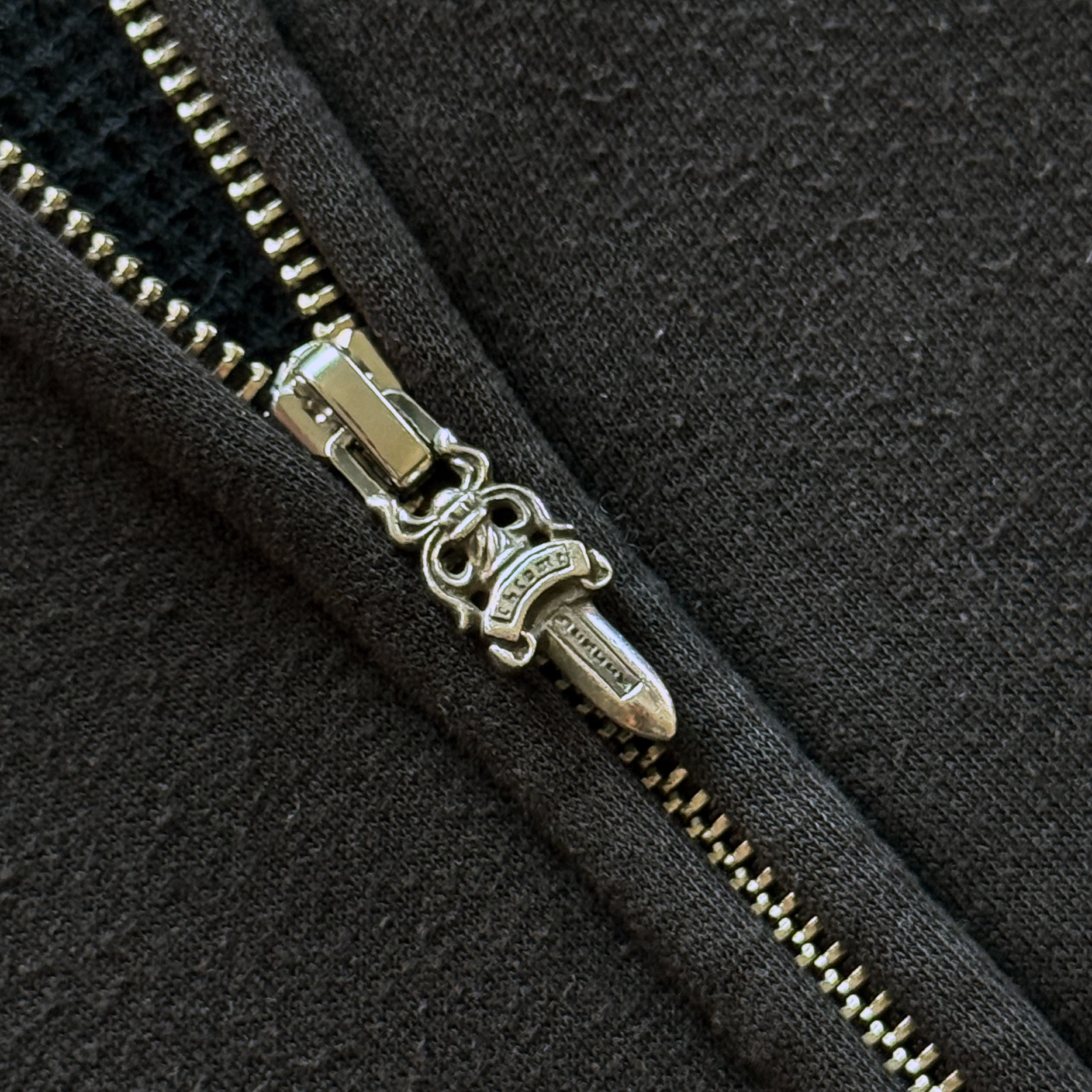 Chrome Hearts Thermal Zip Up Star Hoodie Sweatshirt