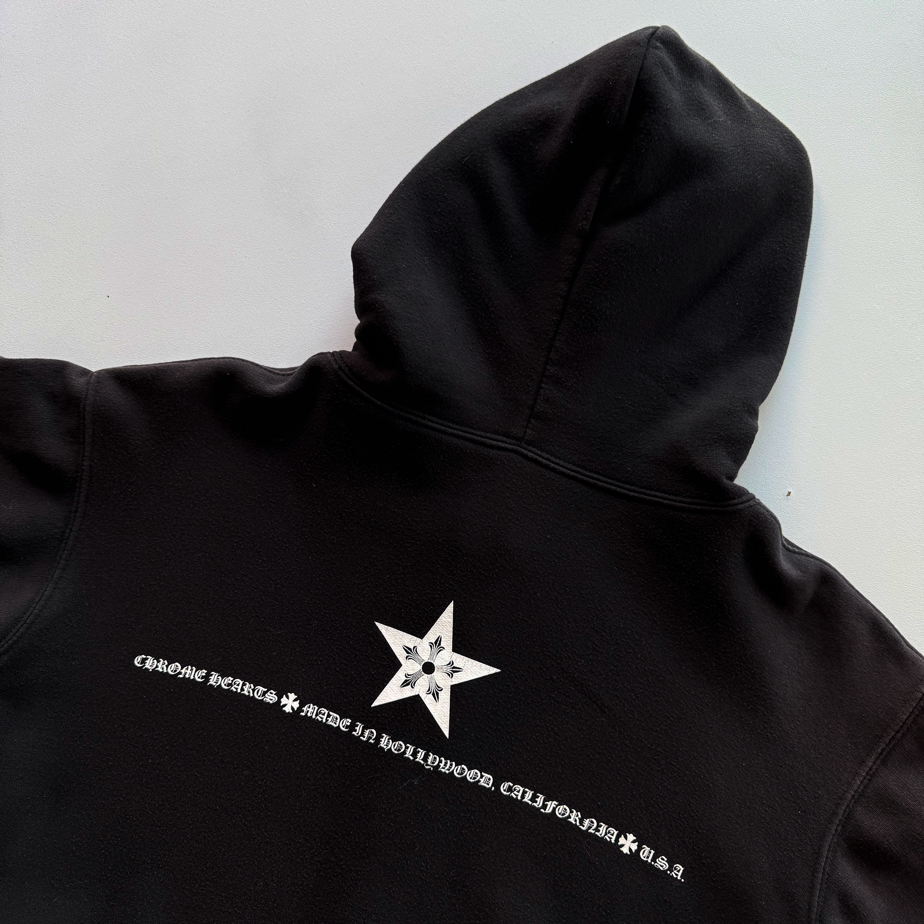 Chrome Hearts Thermal Zip Up Star Hoodie Sweatshirt
