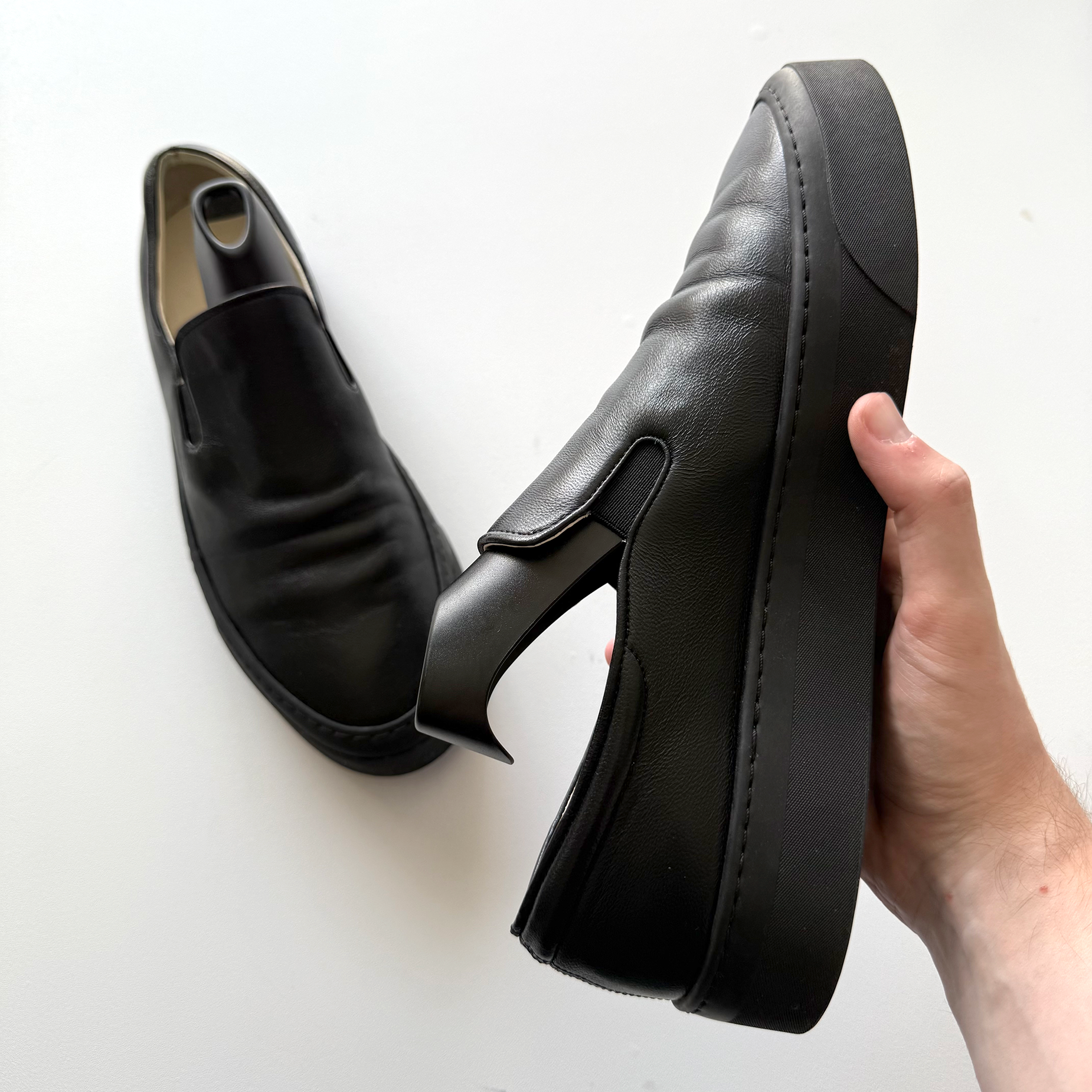 The Row Dean Leather Sneaker