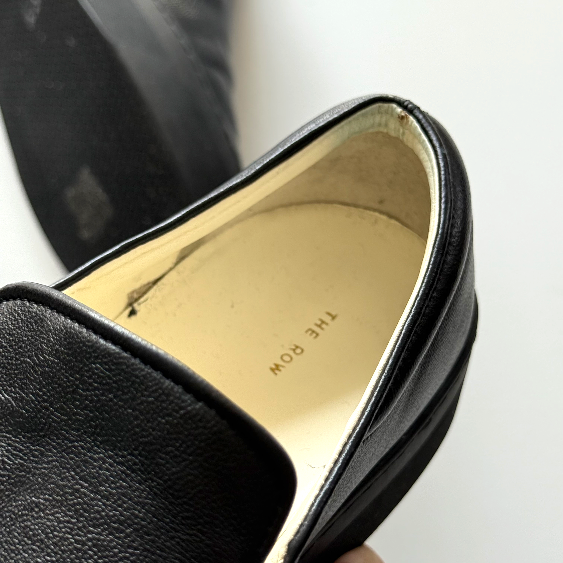 The Row Dean Leather Sneaker