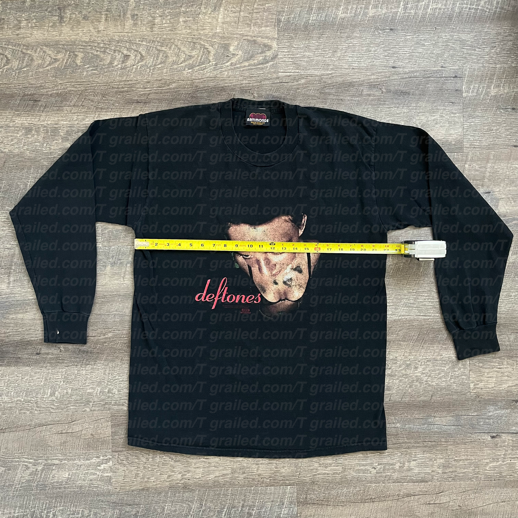 Vintage 1998 Deftones Around The Fur Artimonde Promo L/S Tee