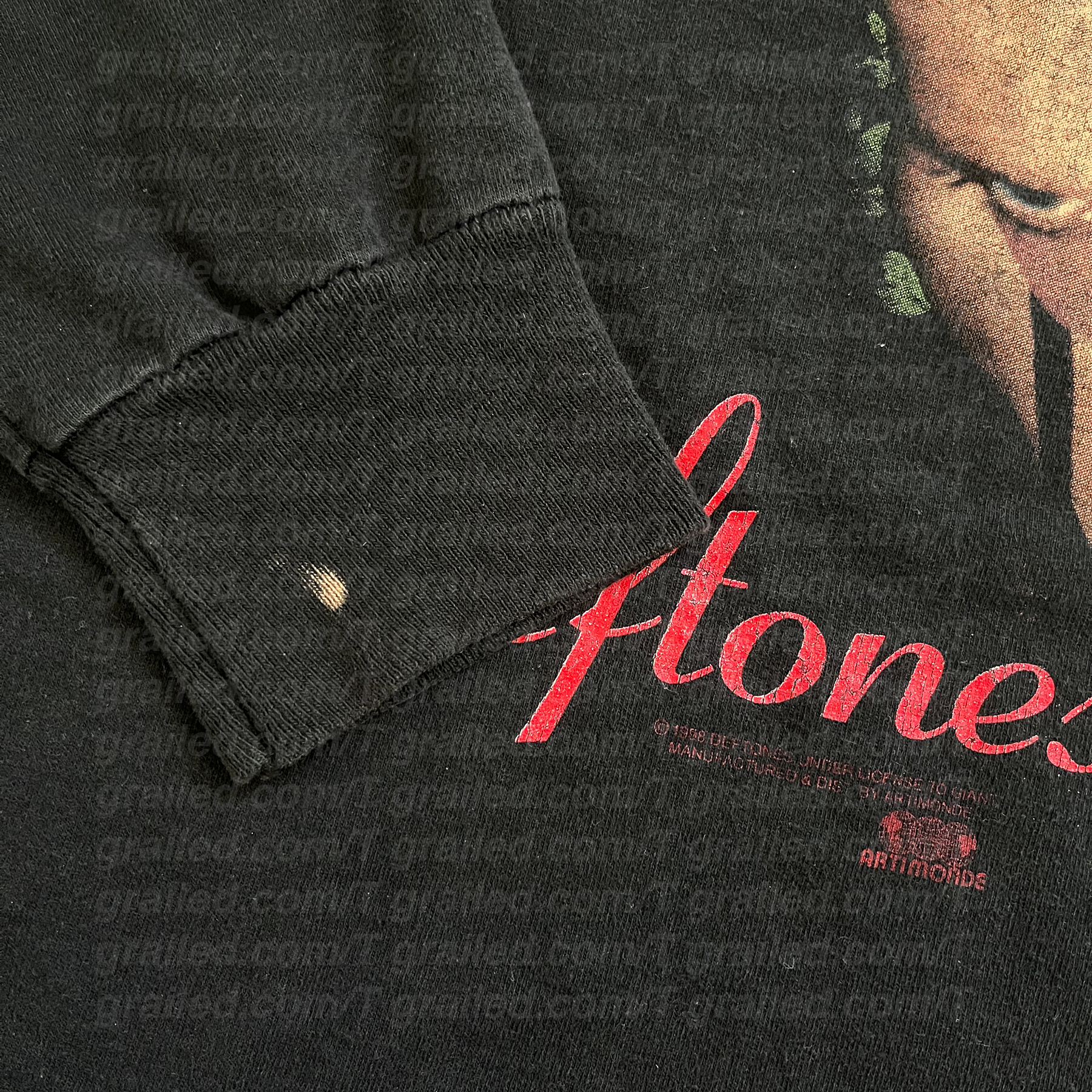 Vintage 1998 Deftones Around The Fur Artimonde Promo L/S Tee