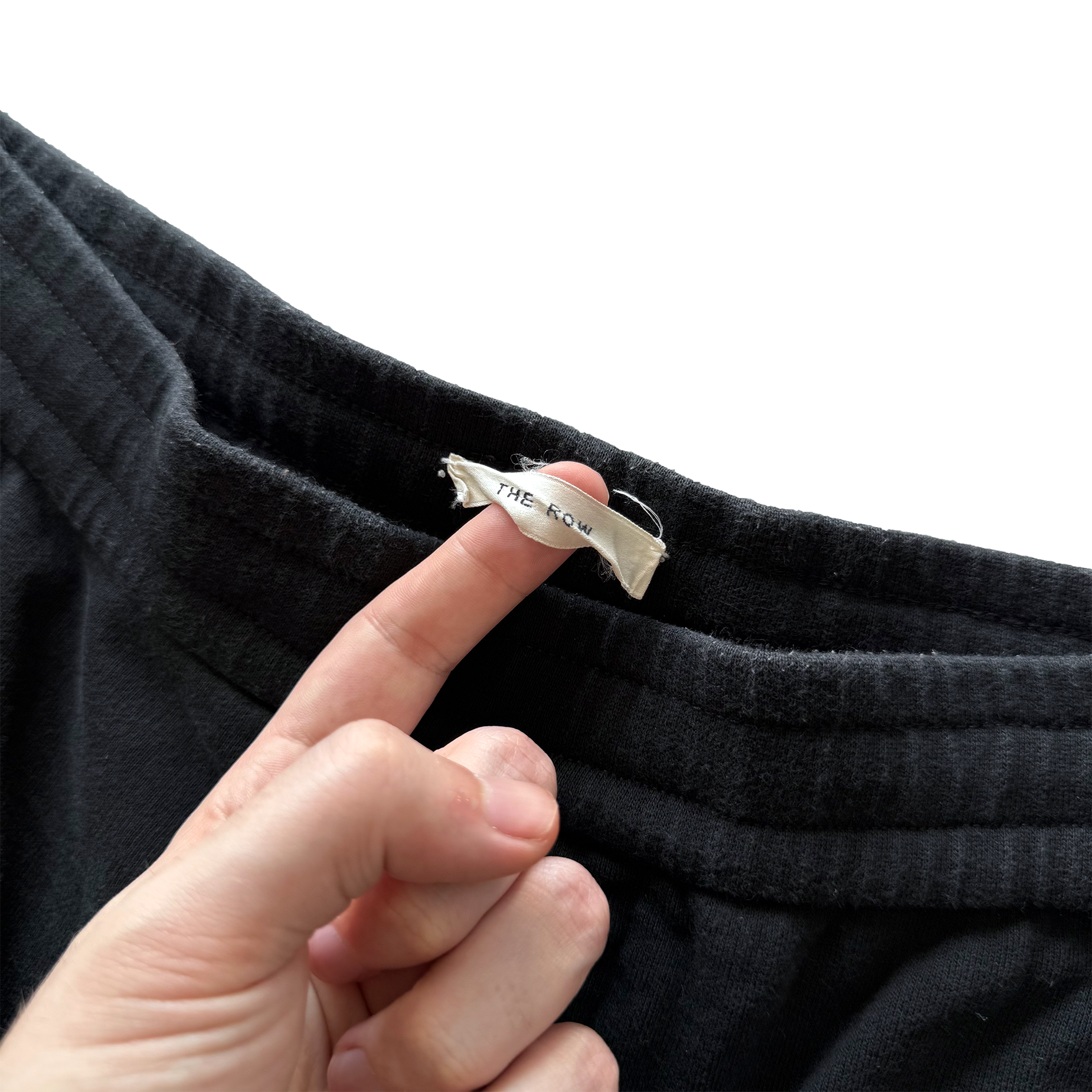 The Row Edgar Tapered Cotton Sweatpants