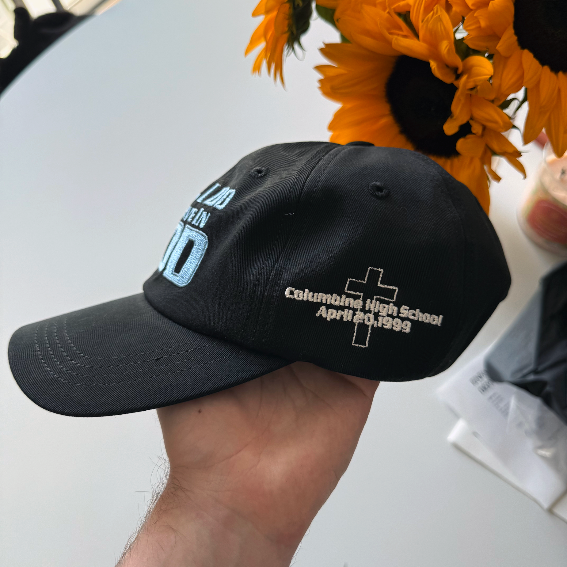 Enfants Riches Deprimes AW23 "Yes I Do Believe In God" Columbine Hat