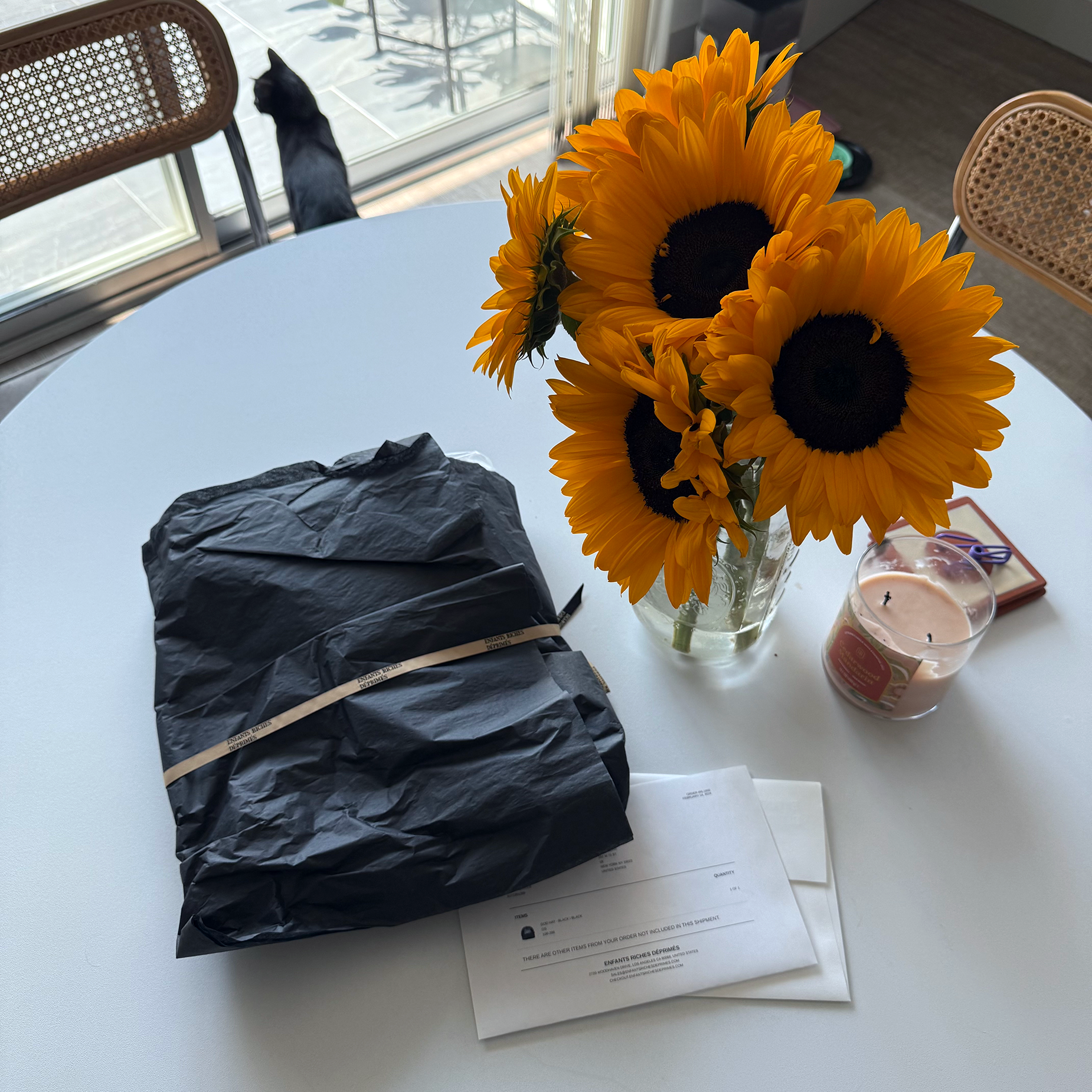 Enfants Riches Deprimes AW23 "Yes I Do Believe In God" Columbine Hat