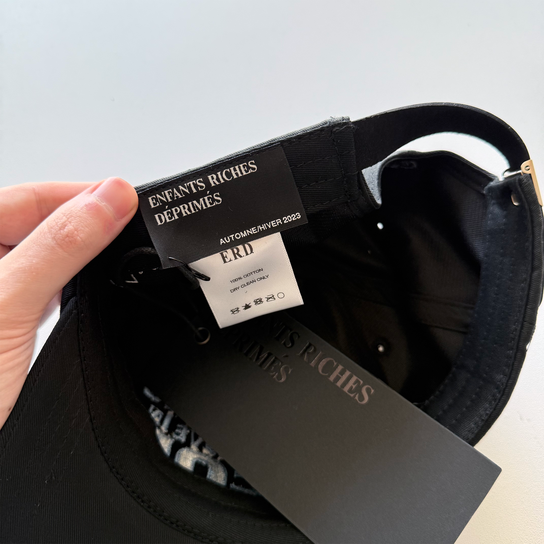 Enfants Riches Deprimes AW23 "Yes I Do Believe In God" Columbine Hat