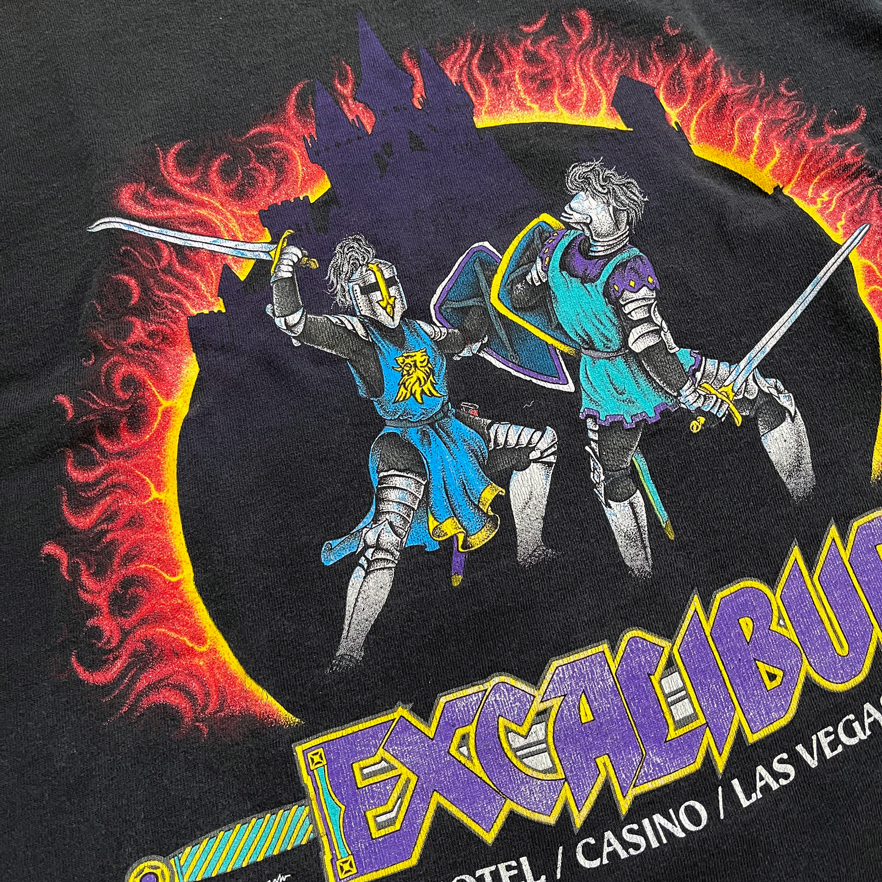 Vintage 1990s Excalibur Casino Las Vegas Tee