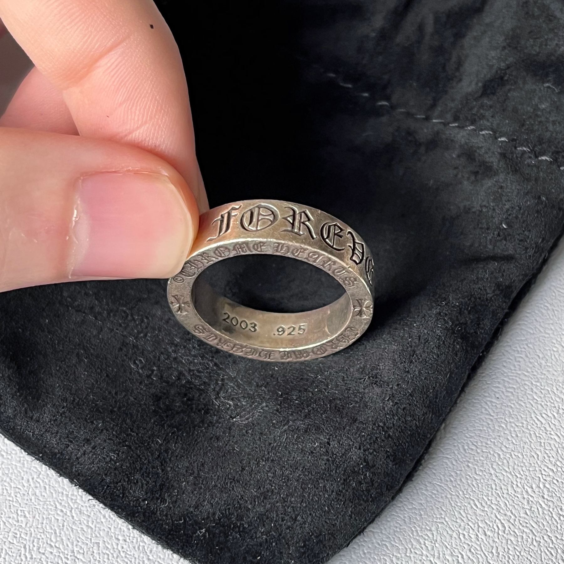 Chrome Hearts Forever Spacer Ring