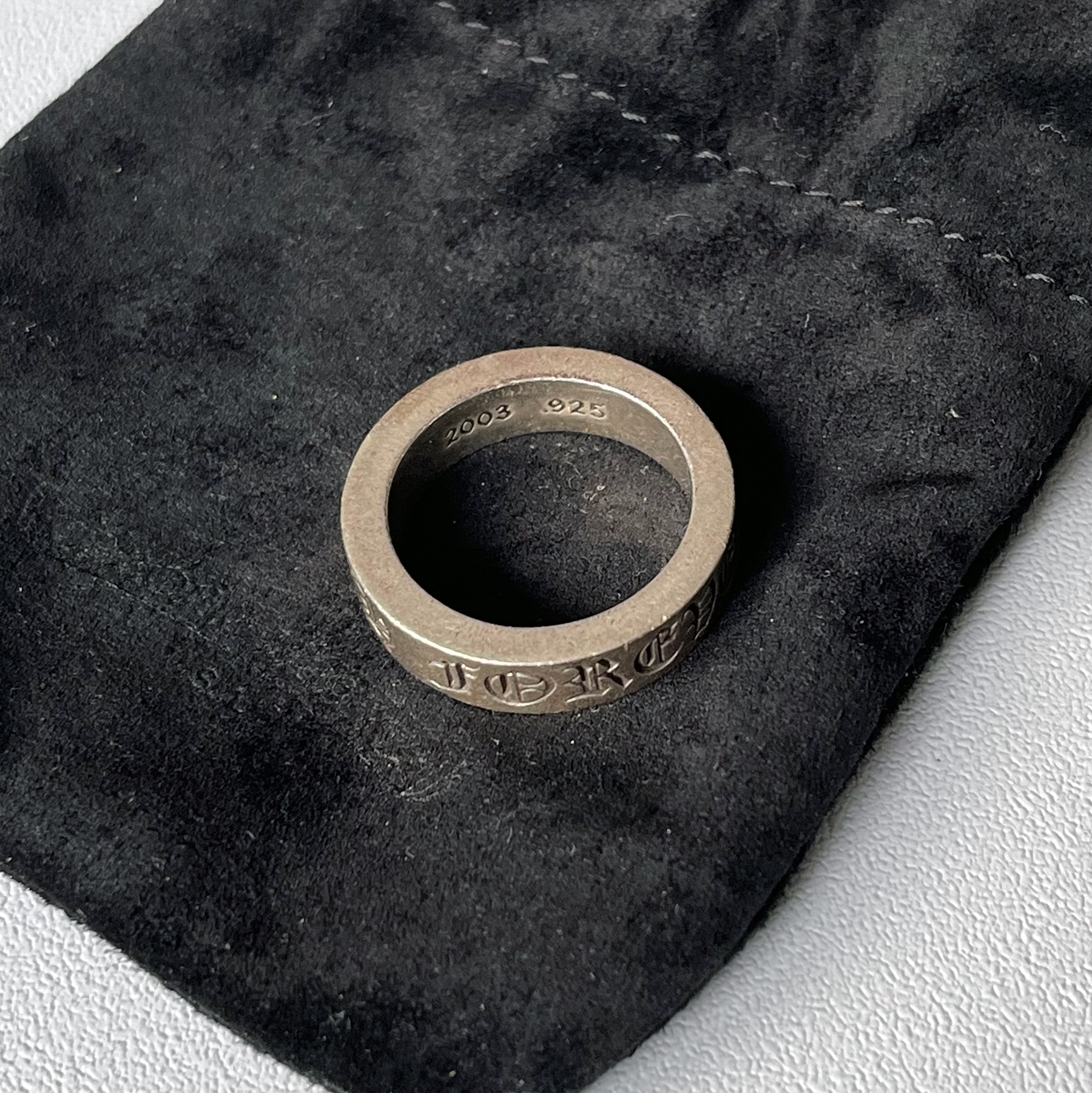 Chrome Hearts Forever Spacer Ring