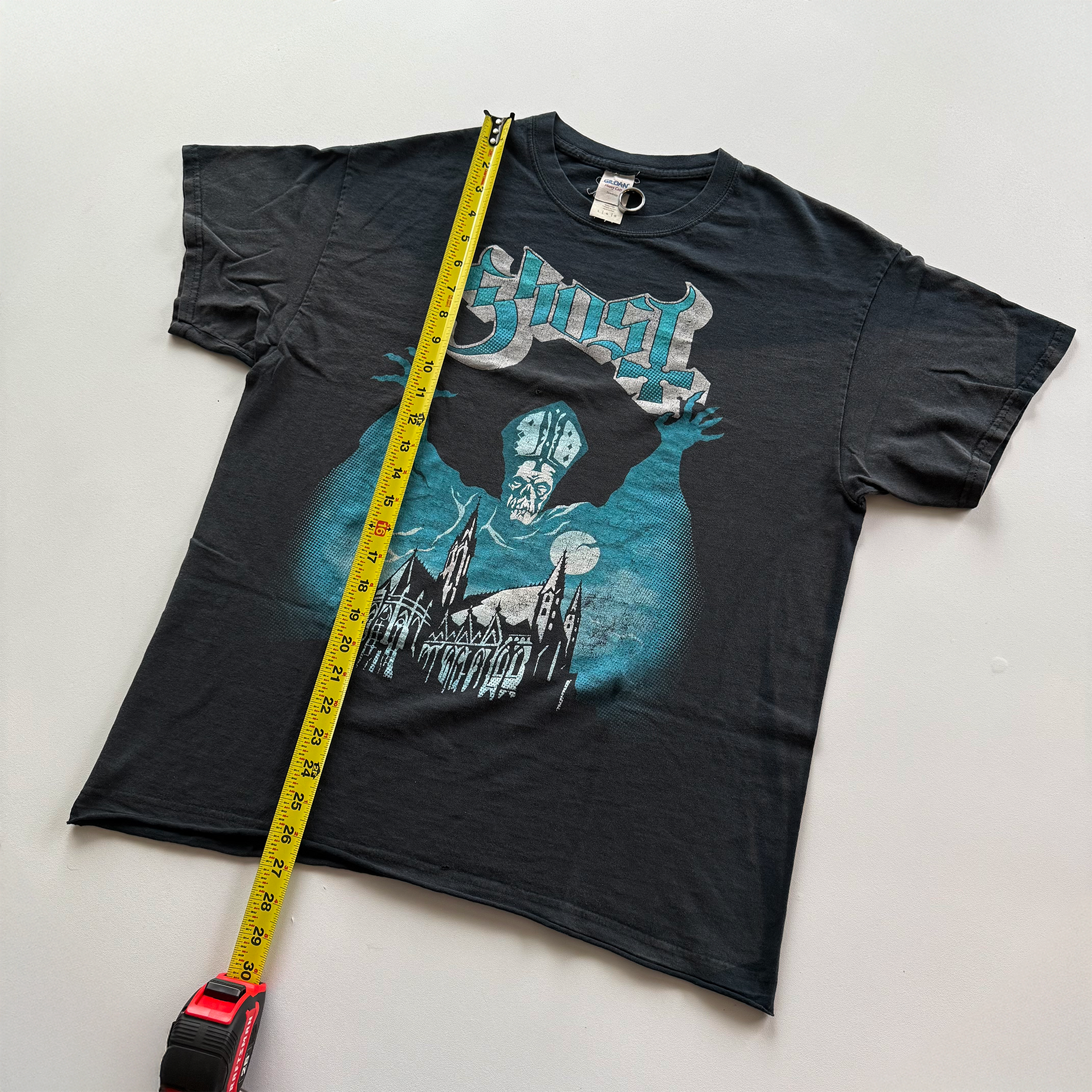 Vintage 2010 Ghost "Opus Eponymous" Swedish Rock Band Tee