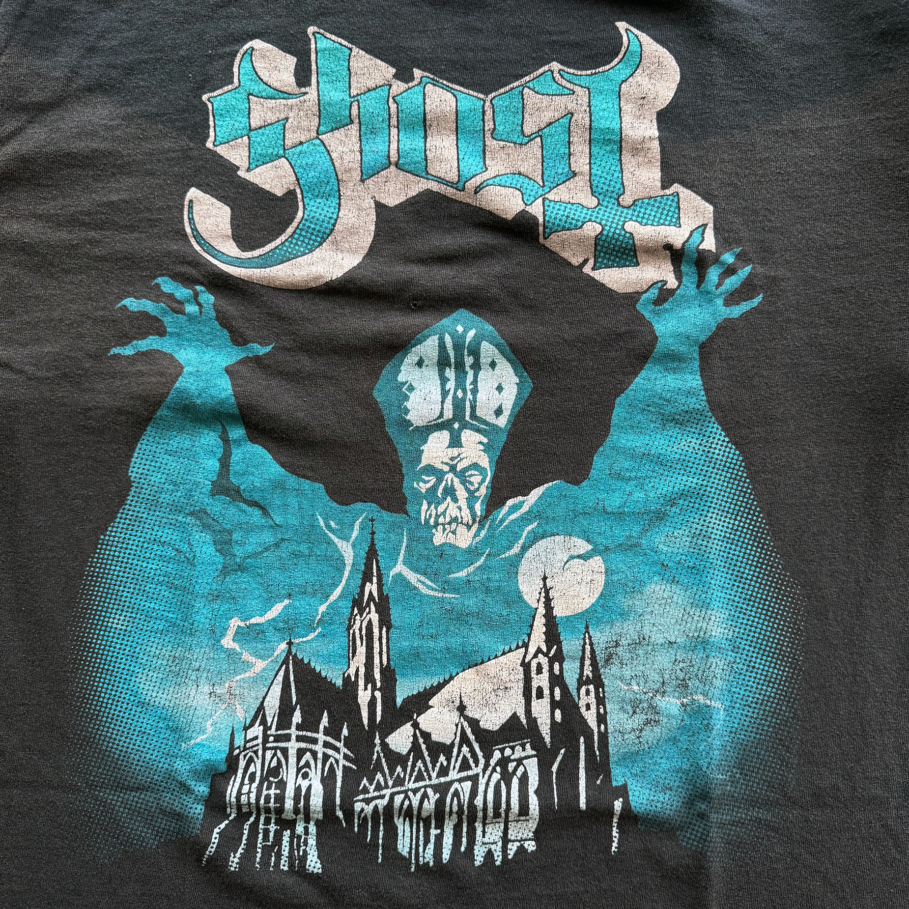 Vintage 2010 Ghost "Opus Eponymous" Swedish Rock Band Tee
