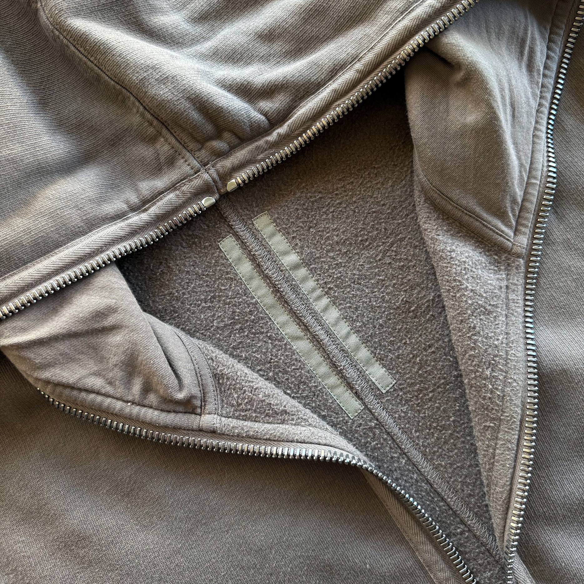 Rick Owens DRKSHDW | SS20 PERFORMA | Gimp Zip Up Hoodie