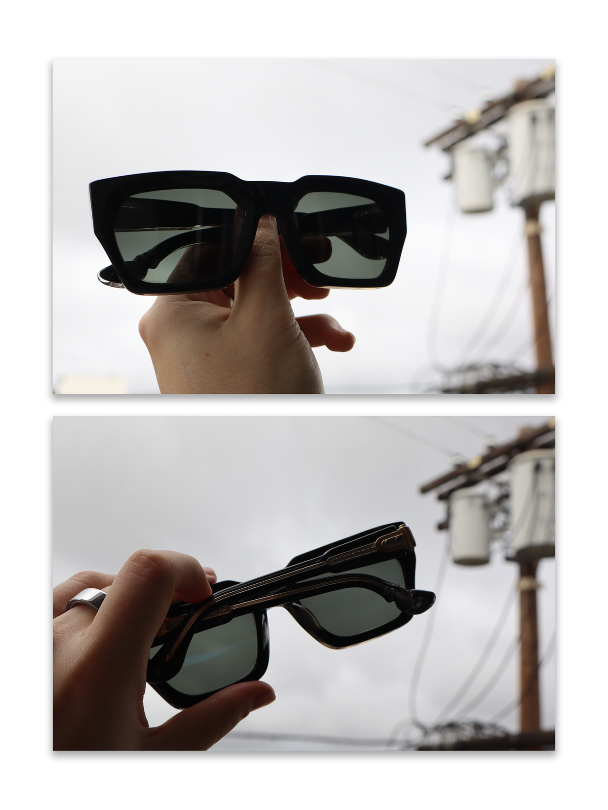 Chrome Hearts Jelly & Jam Gold Sunglasses