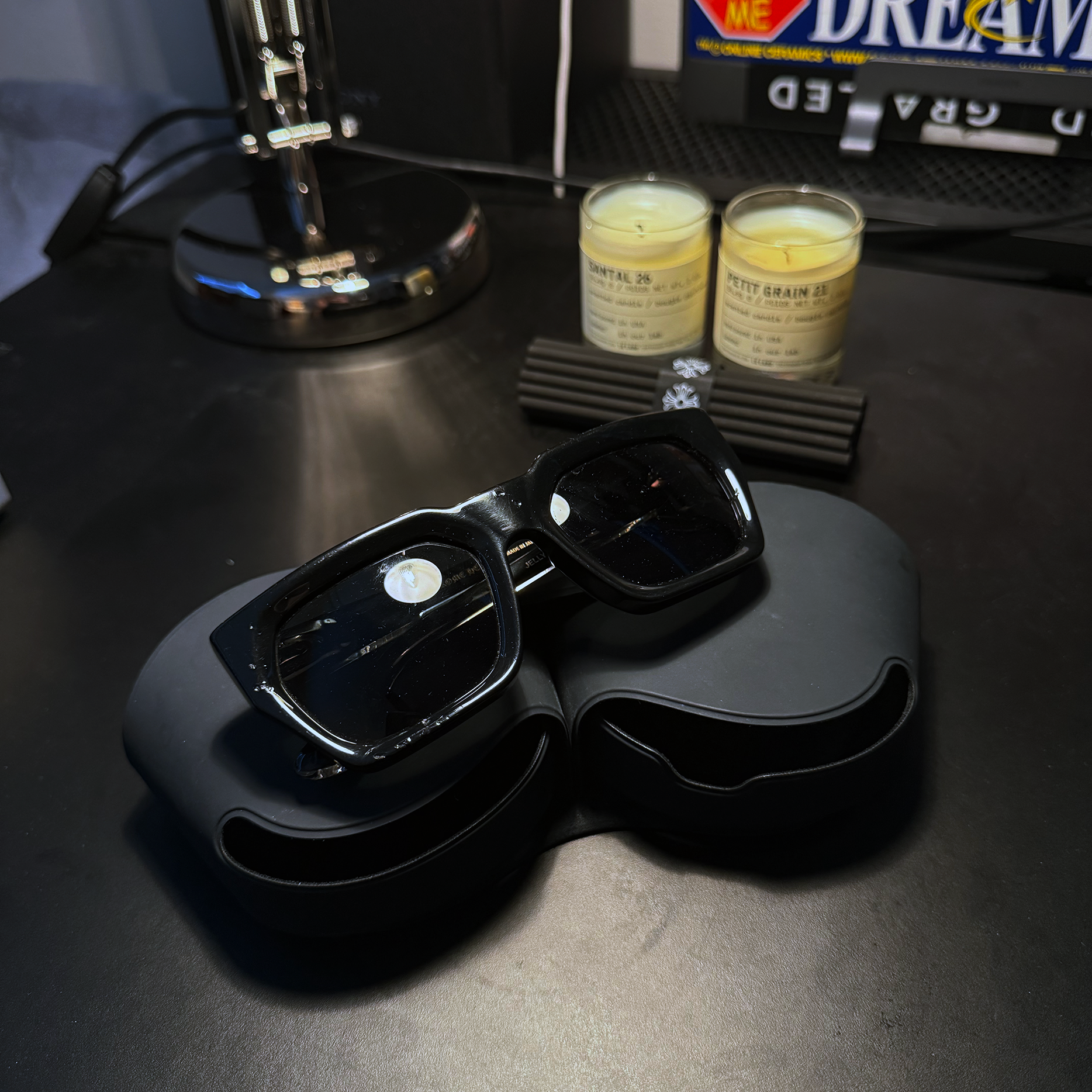 Chrome Hearts Jelly & Jam Gold Sunglasses