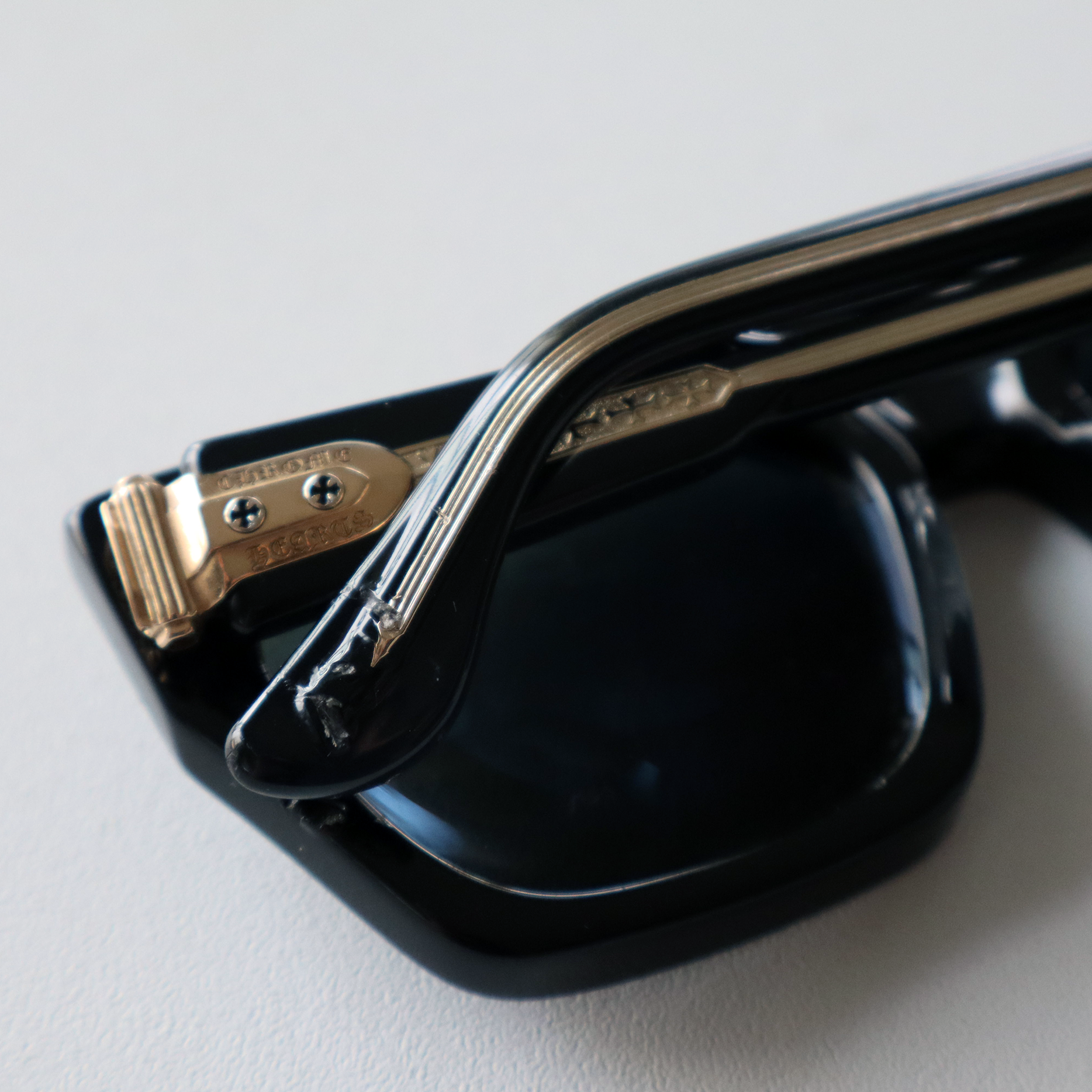 Chrome Hearts Jelly & Jam Gold Sunglasses