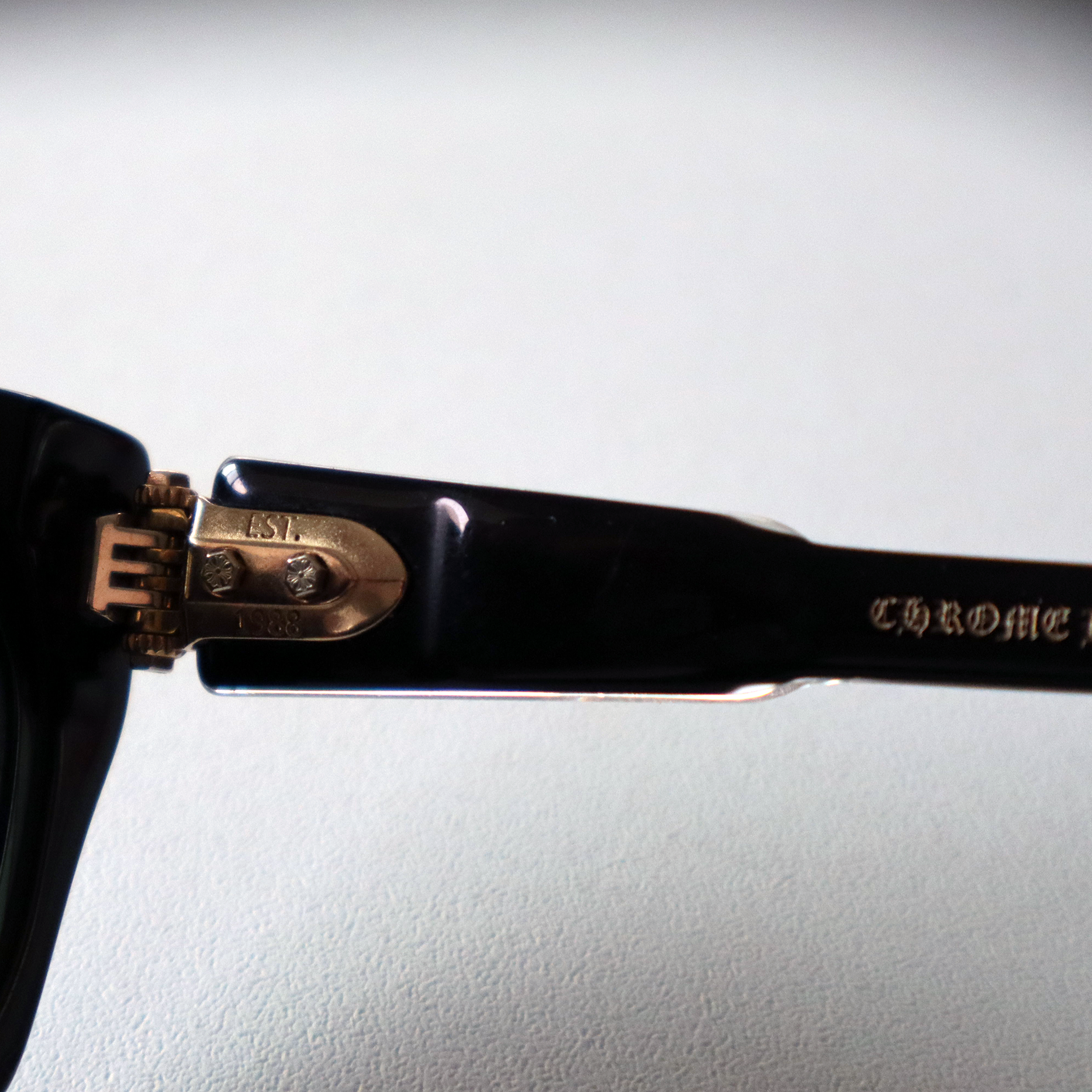 Chrome Hearts Jelly & Jam Gold Sunglasses