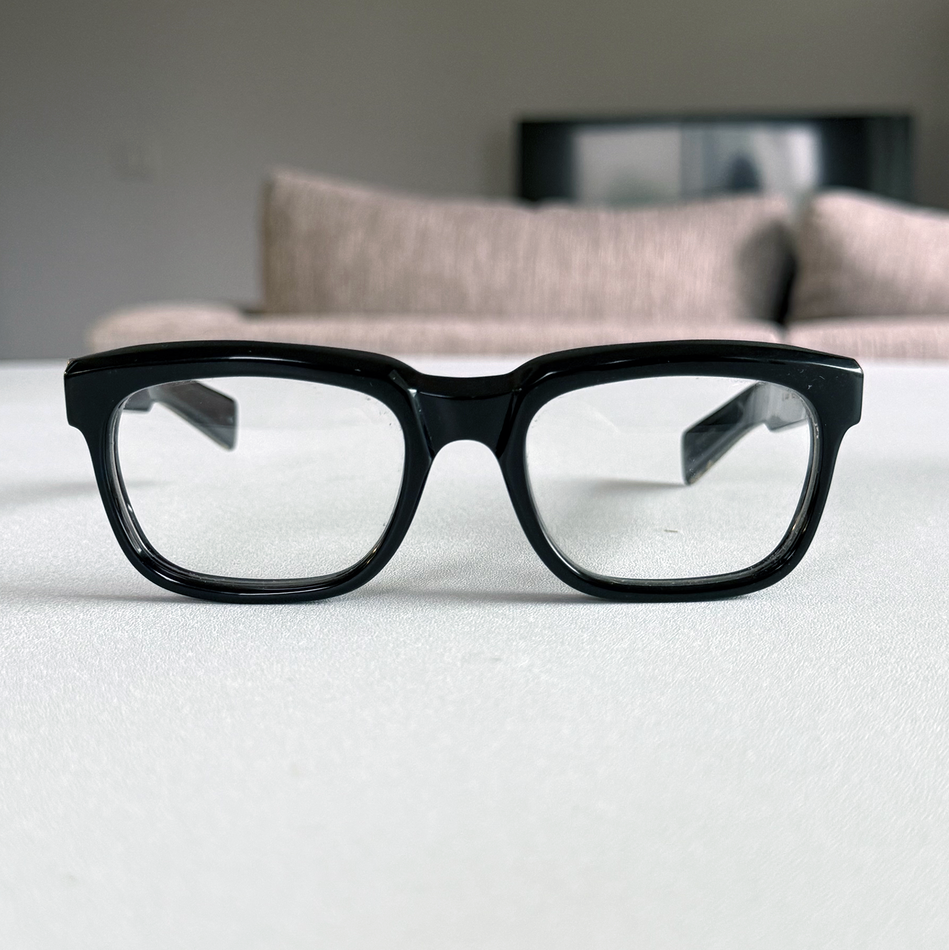 Chrome Hearts "See You In Tea" Glasses Black/Gold