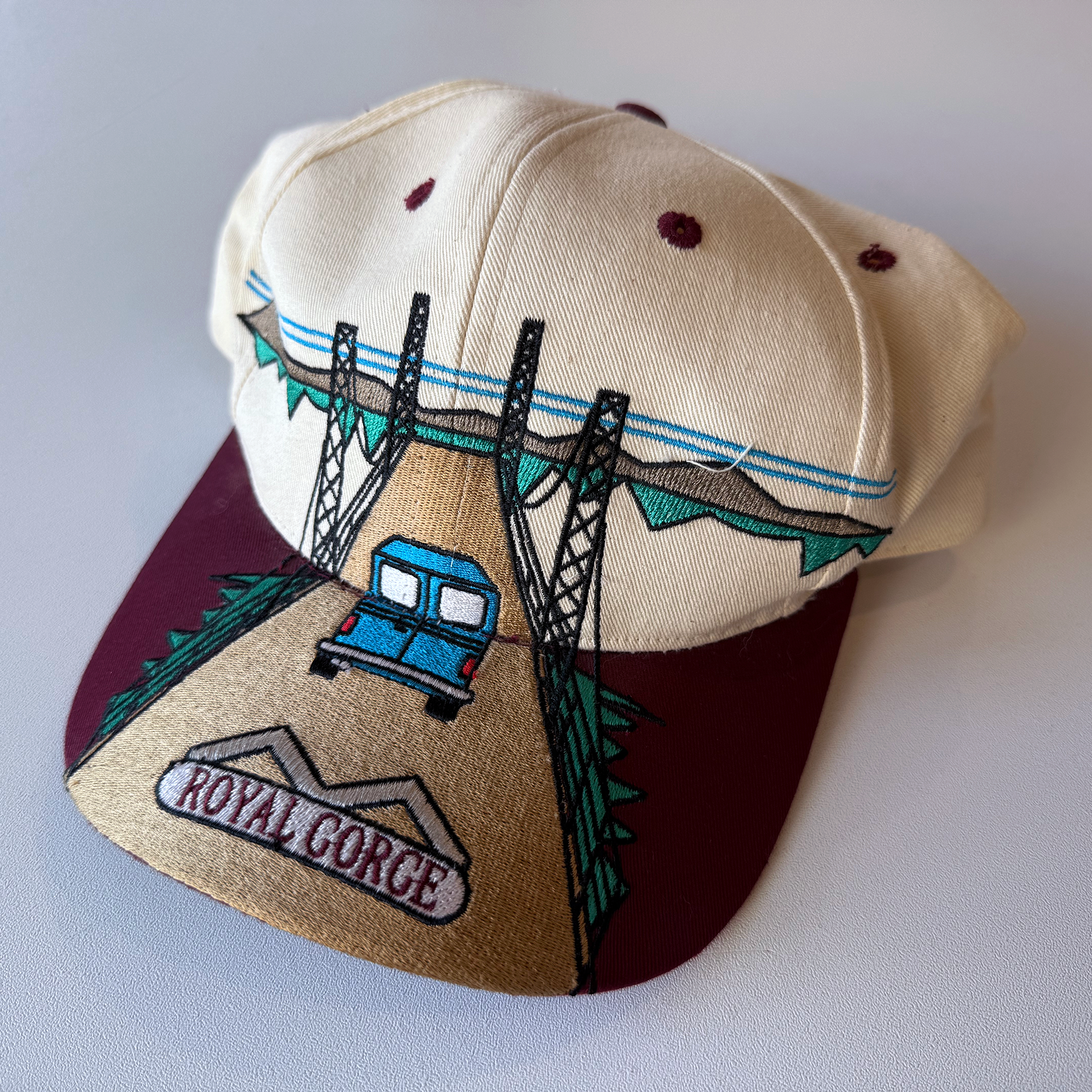 Vintage 1990s Royal Gorge Bridge Colorado Hat