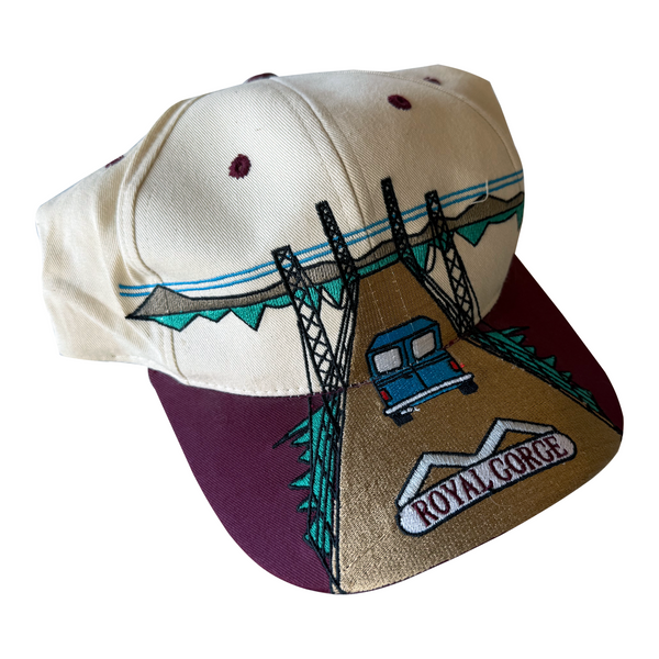Vintage 1990s Royal Gorge Bridge Colorado Hat