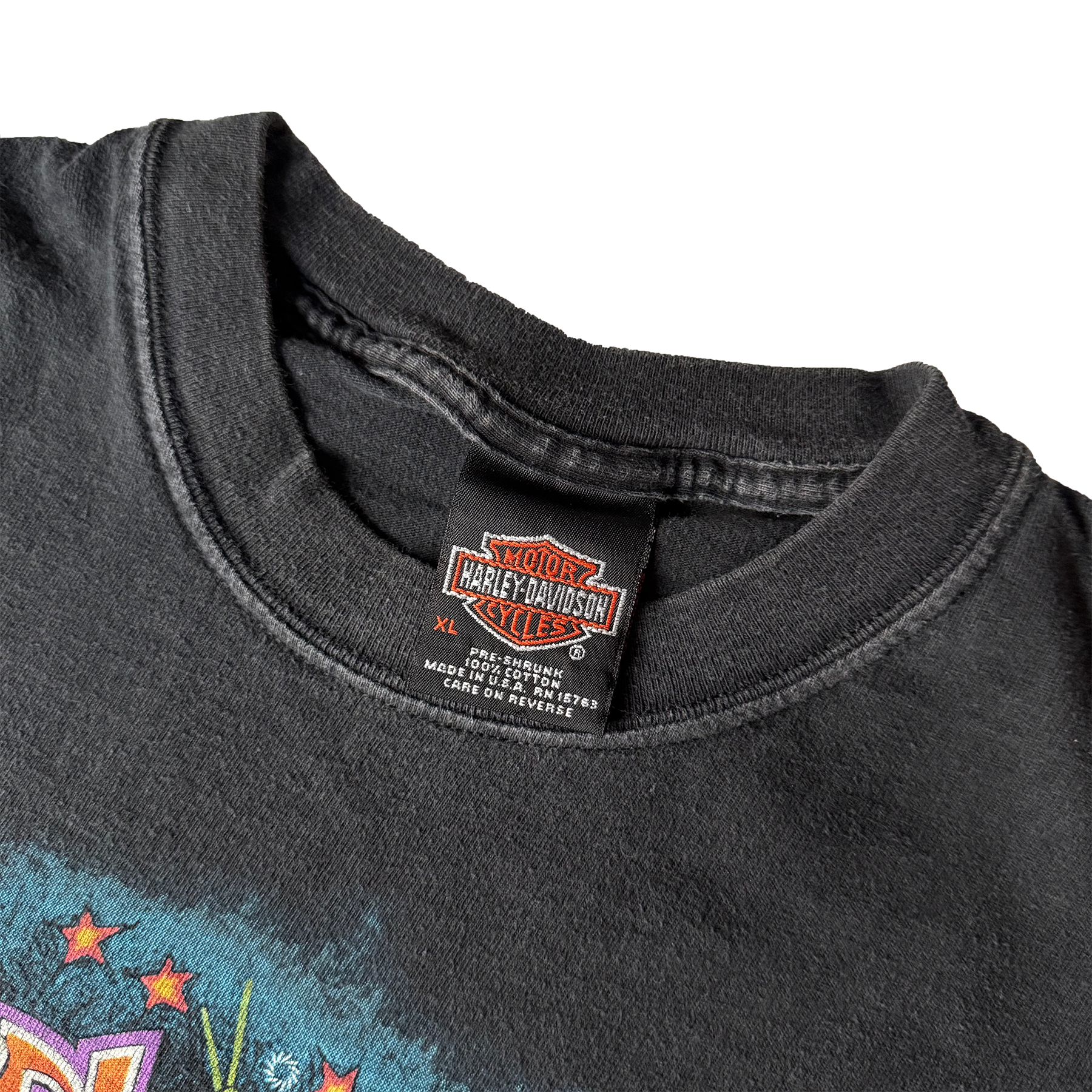 Vintage 2002 Harley Davidson New Orleans Louisiana Mardi Gras Tee