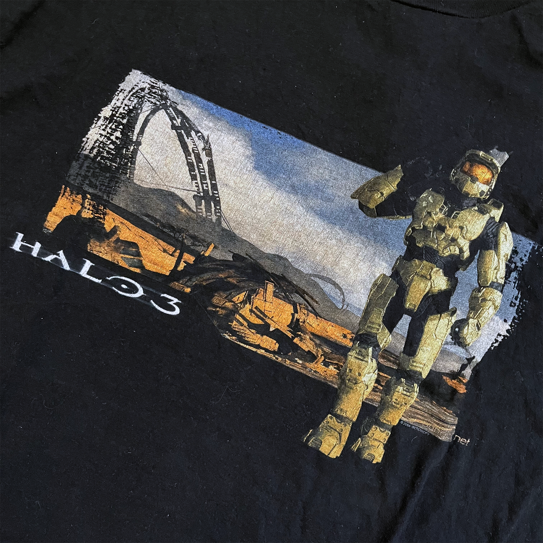 Vintage 2008 Halo 3 "Master Chief" Promo Tee