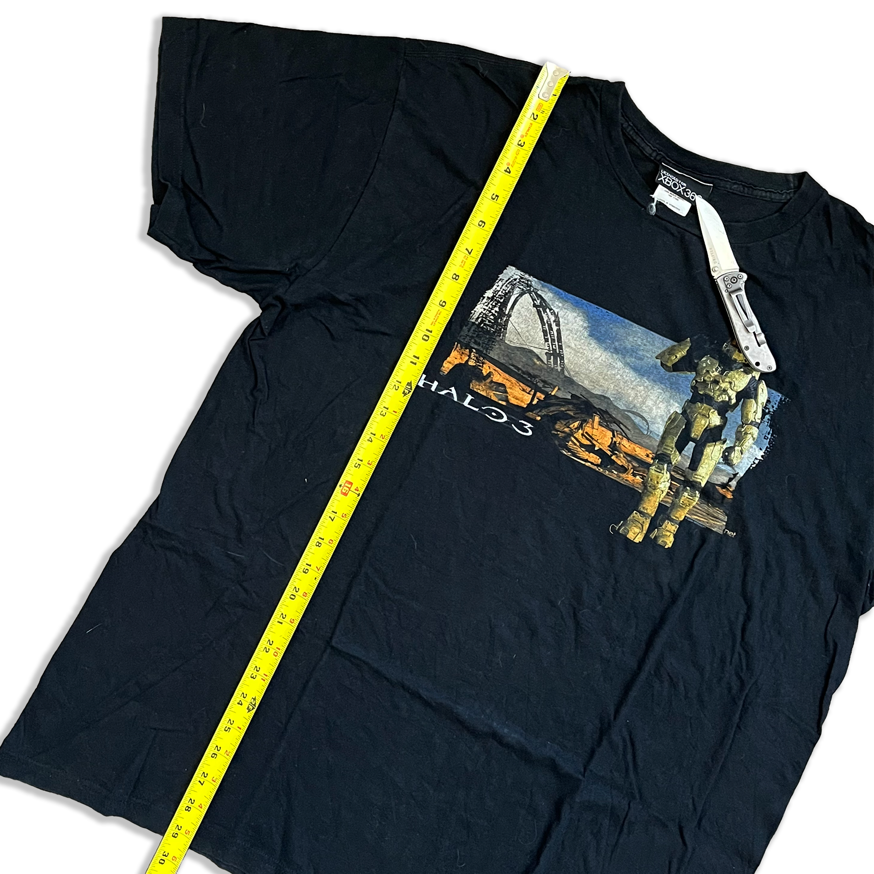 Vintage 2008 Halo 3 "Master Chief" Promo Tee