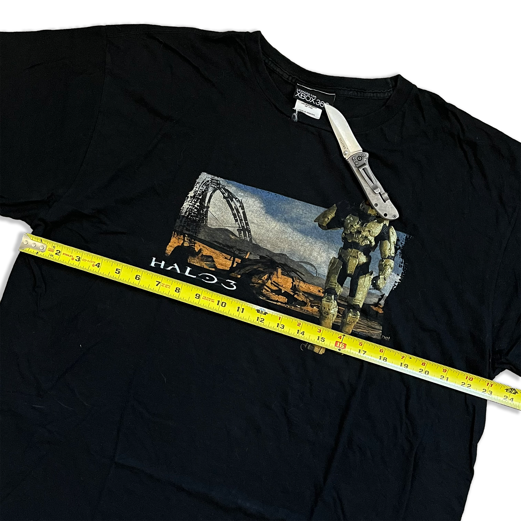 Vintage 2008 Halo 3 "Master Chief" Promo Tee