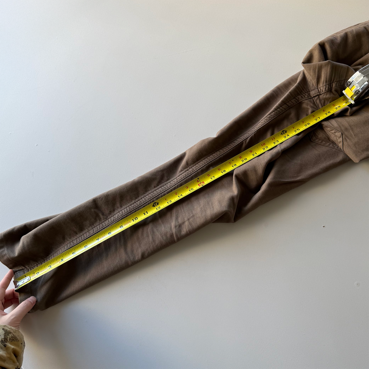 Helmut Lang Moleskin Cotton Pants