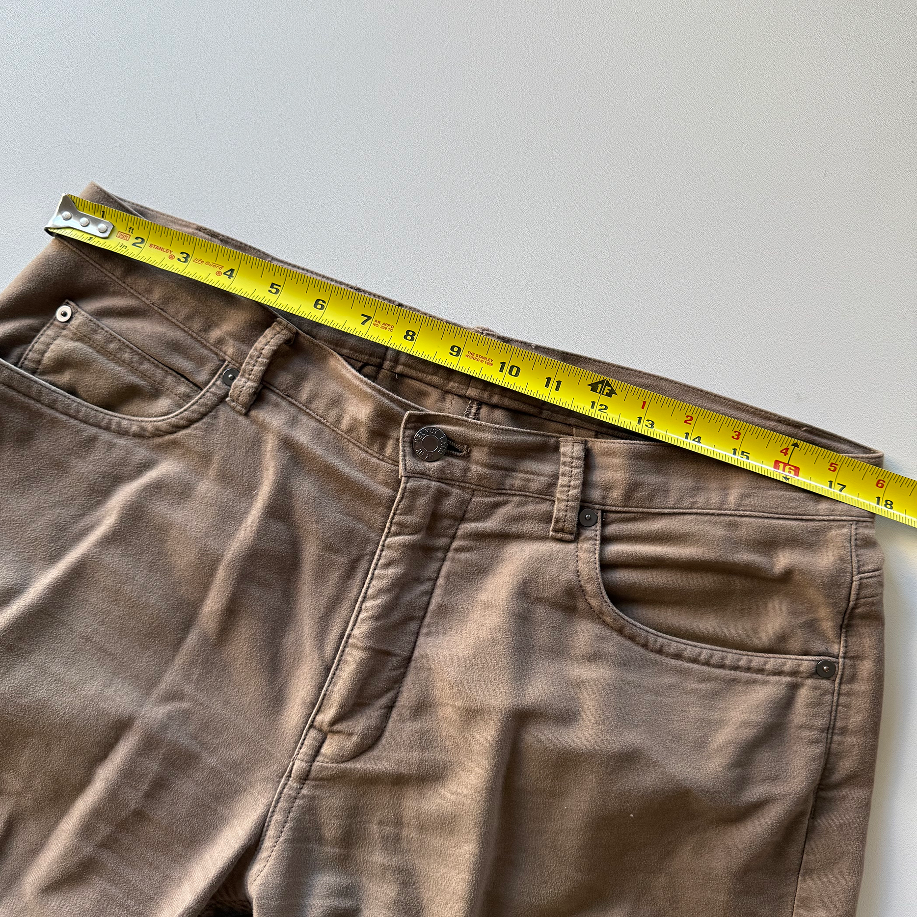 Helmut Lang Moleskin Cotton Pants