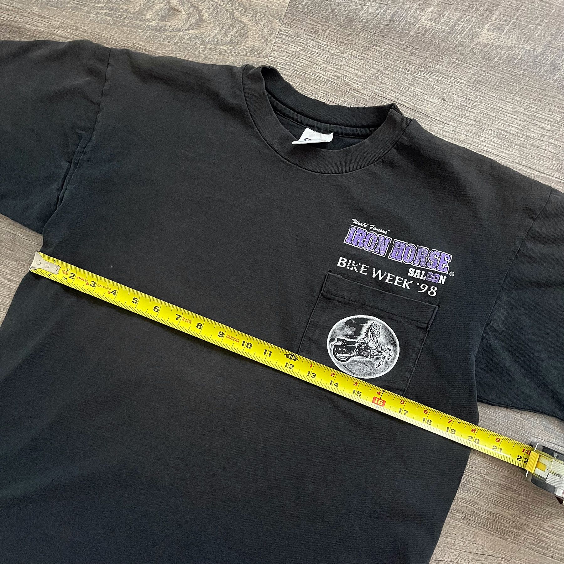 Vintage 1998 Iron Horse Bike Week Tee